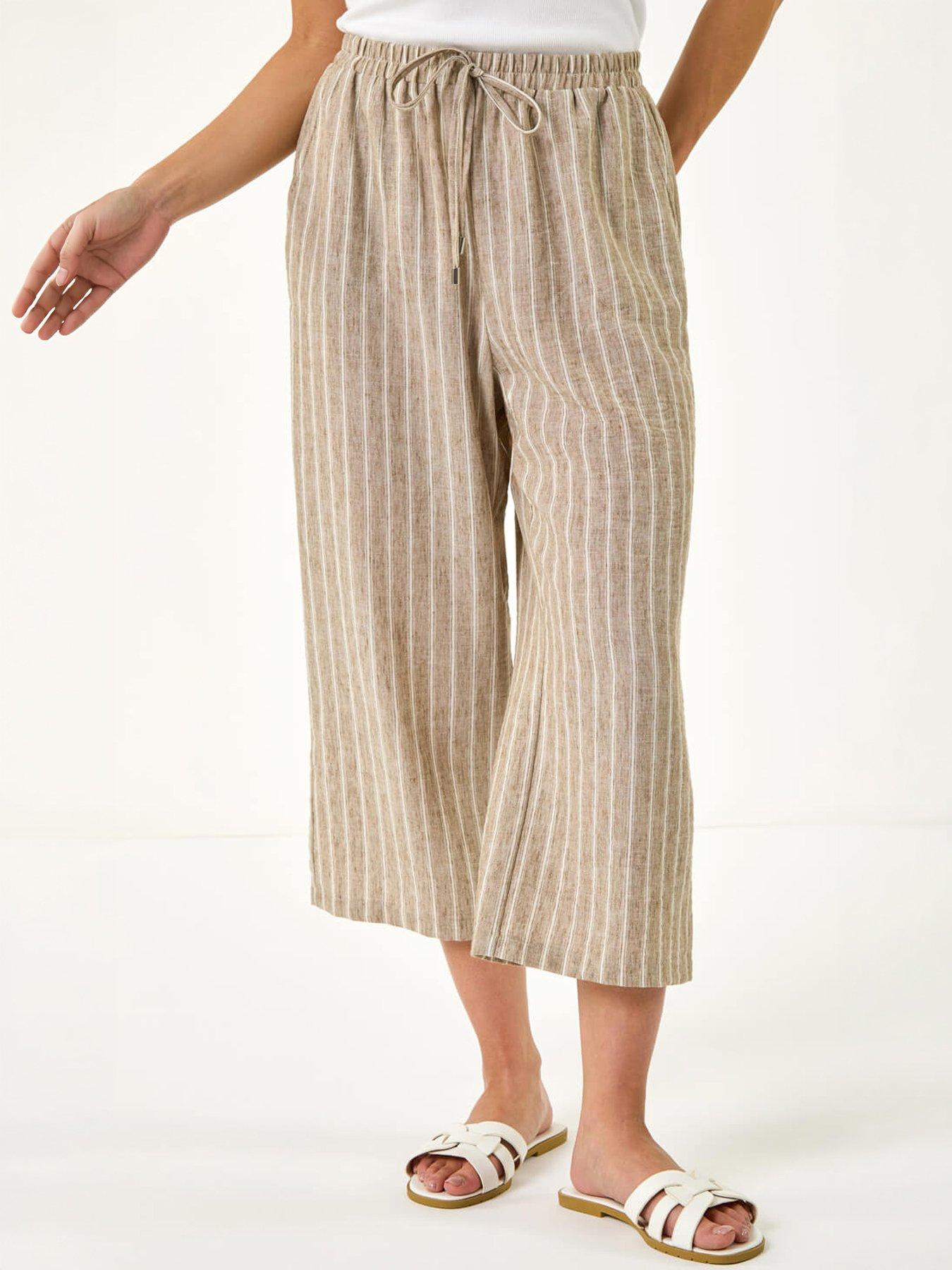 Image 3 of 5 of Roman Petite Stripe Trouser