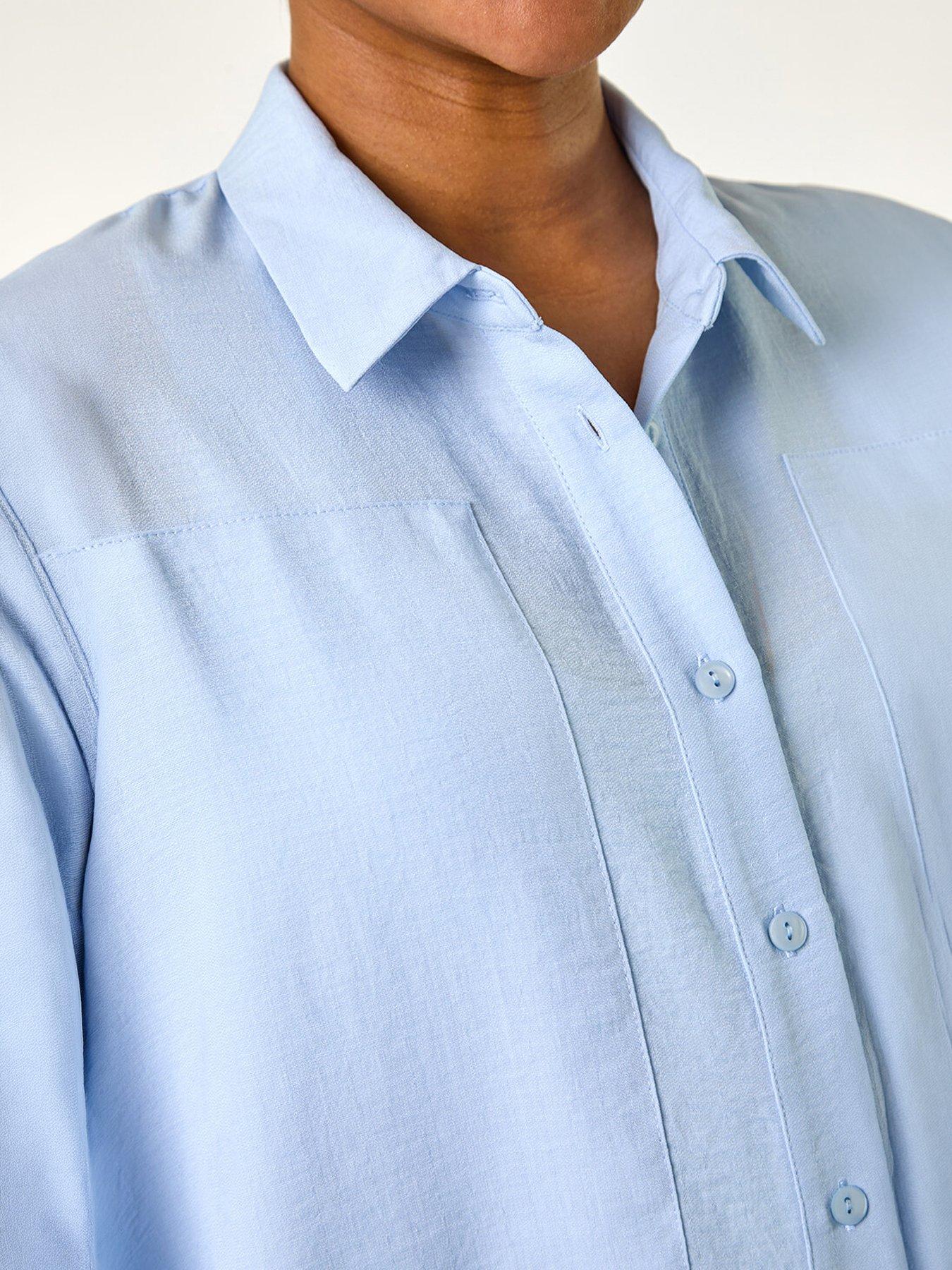 Image 2 of 5 of Roman Boxy Relaxed Blouse