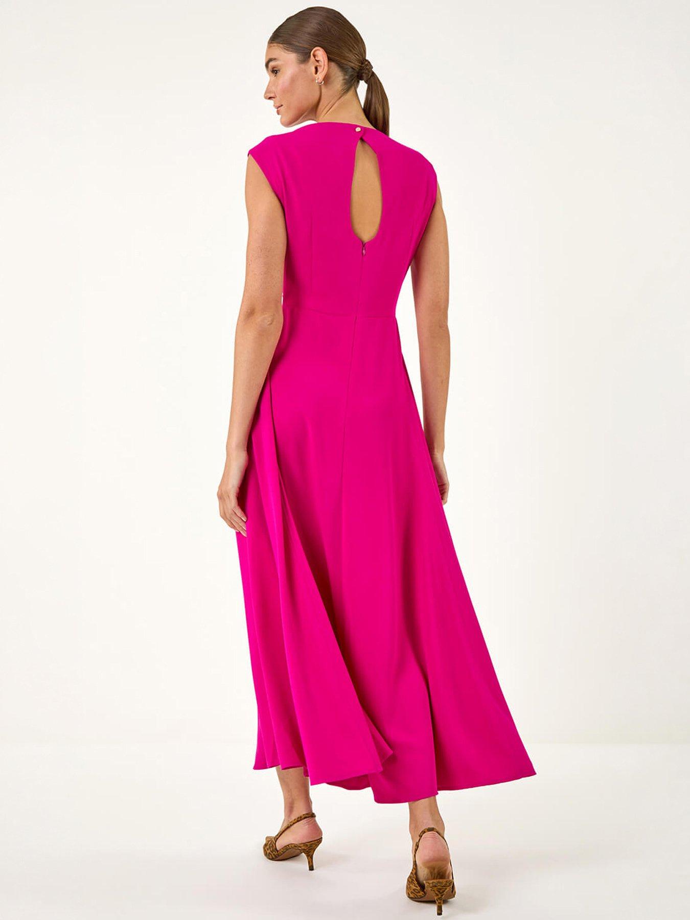 Roman Fit  &  Flare Midi Dress