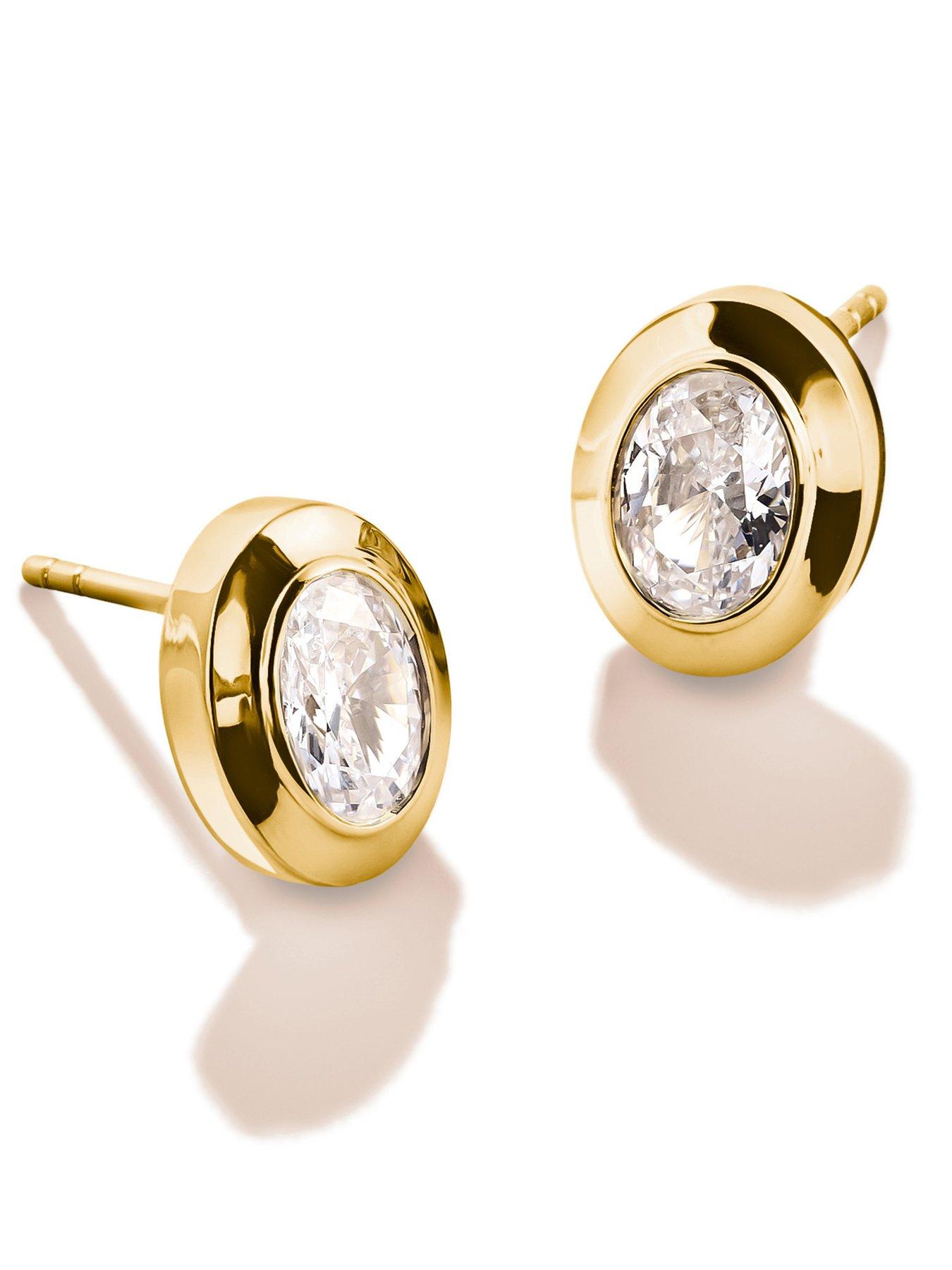 stillFront image of thomas-sabo-bold-elegance-ear-studs-with-zirconia-stone