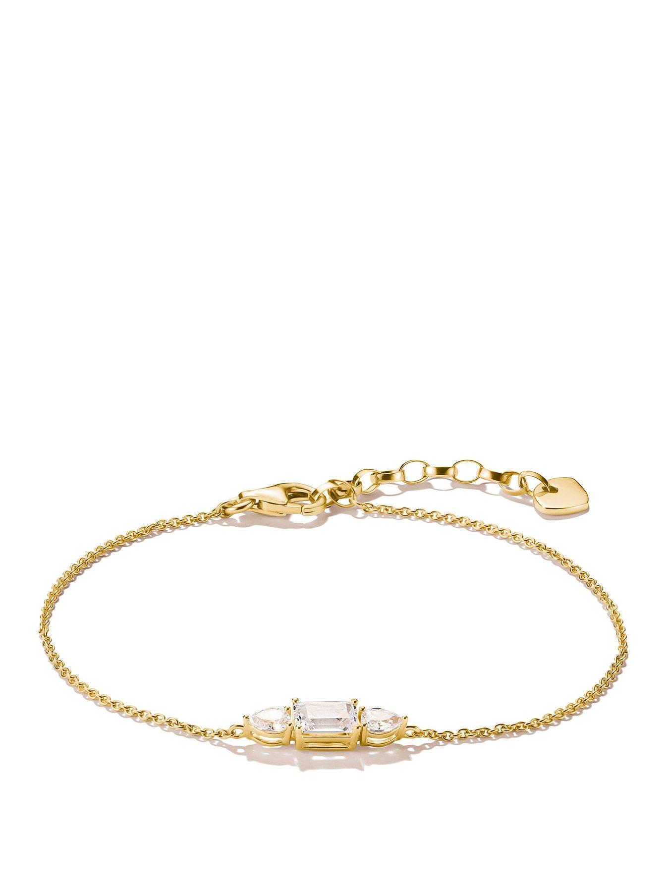 thomas-sabo-bold-elegance-bracelet-with-sparkling-zirconia-gold-plated