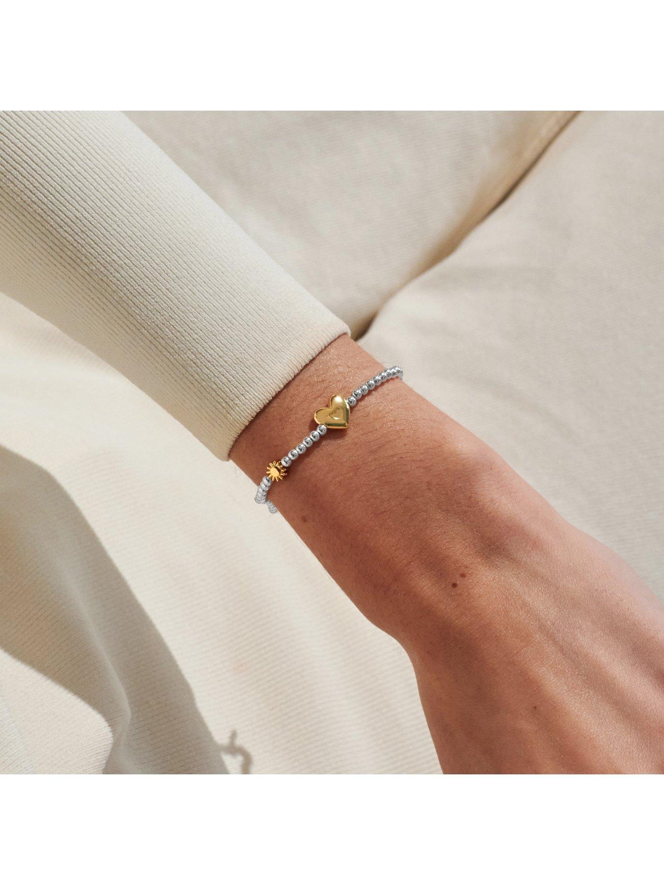 Image 2 of 5 of Joma Jewellery BIRTH MONTH A LITTLE , JUNE , Silver & Gold Plated , Bracelet , 17.5cm stretch