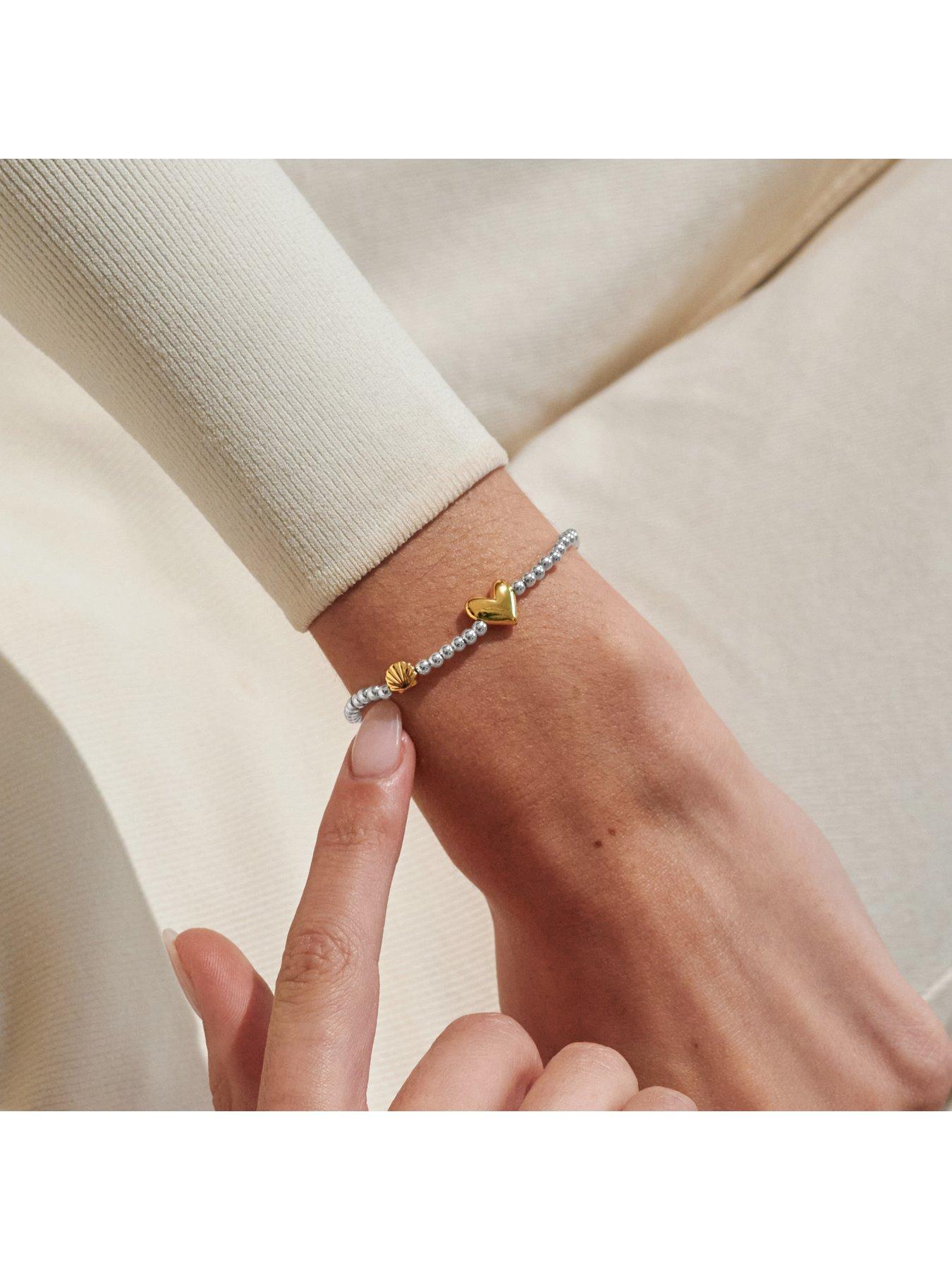 Image 2 of 5 of Joma Jewellery BIRTH MONTH A LITTLE , AUGUST , Silver & Gold Plated , Bracelet , 17.5cm stretch