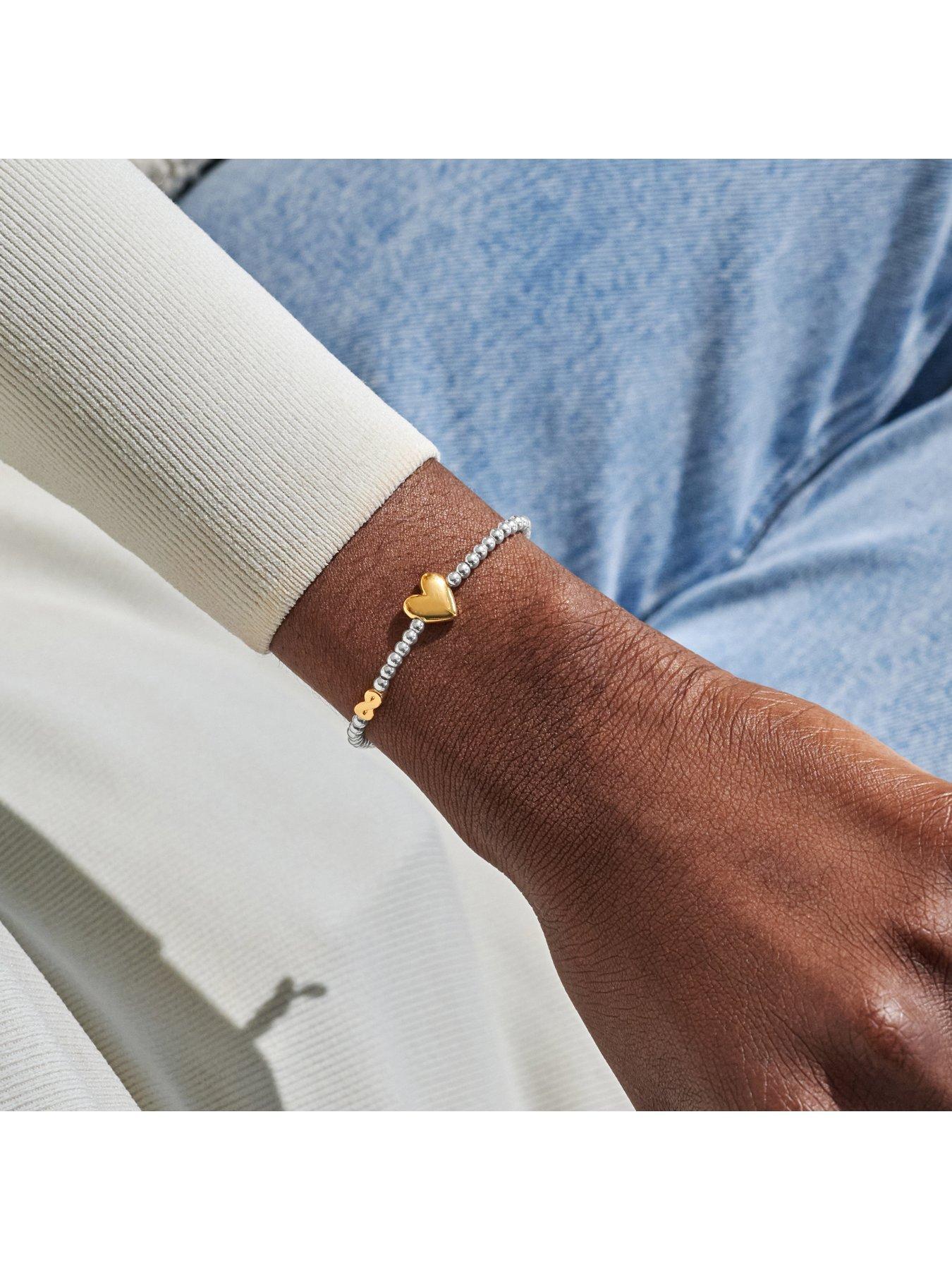 Image 2 of 5 of Joma Jewellery BIRTH MONTH A LITTLE , SEPTEMBER , Silver & Gold Plated , Bracelet , 17.5cm stretch