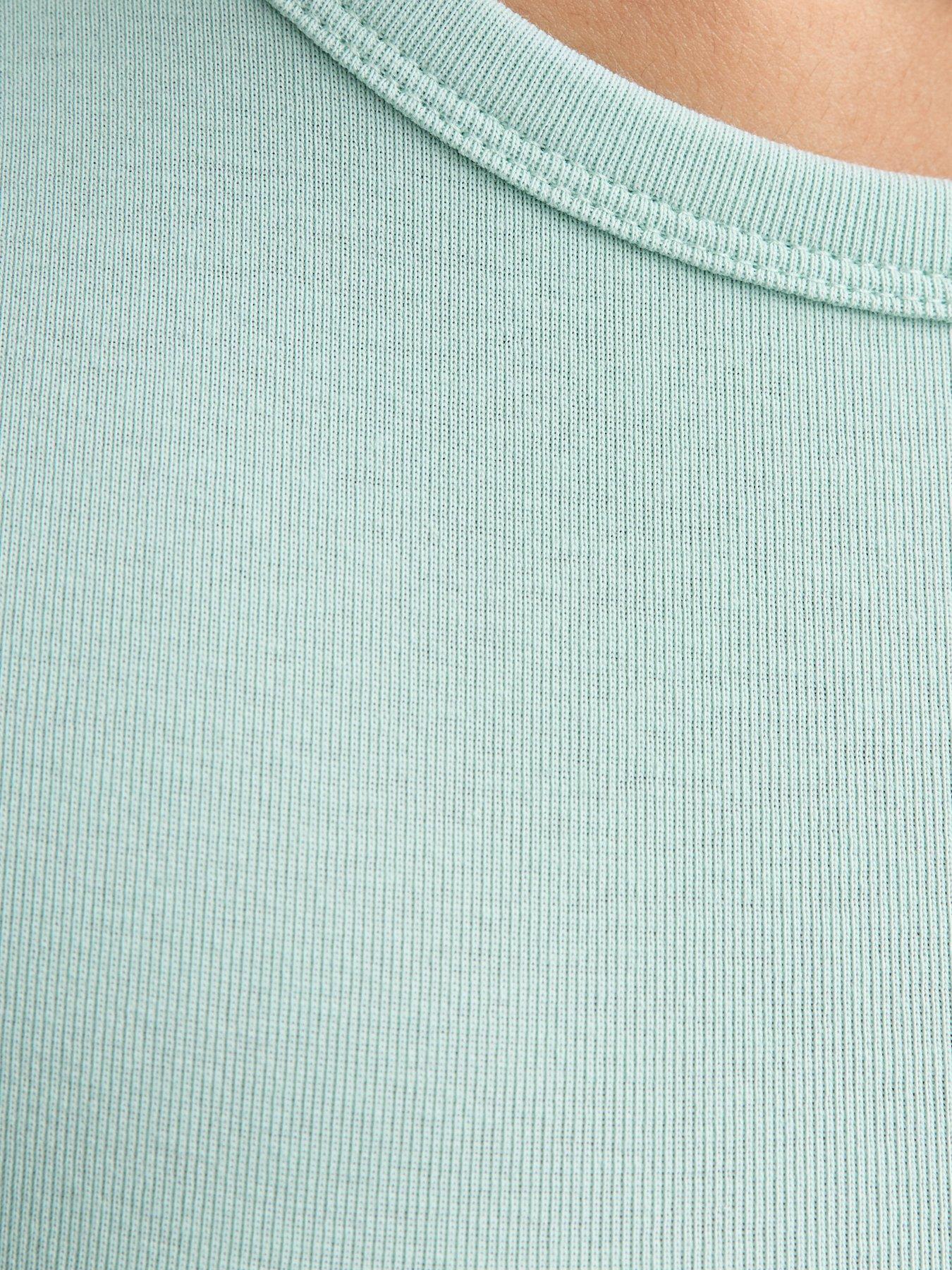 Image 5 of 5 of New Look 915 Girls Turquoise Short Sleeve Top - Light Blue