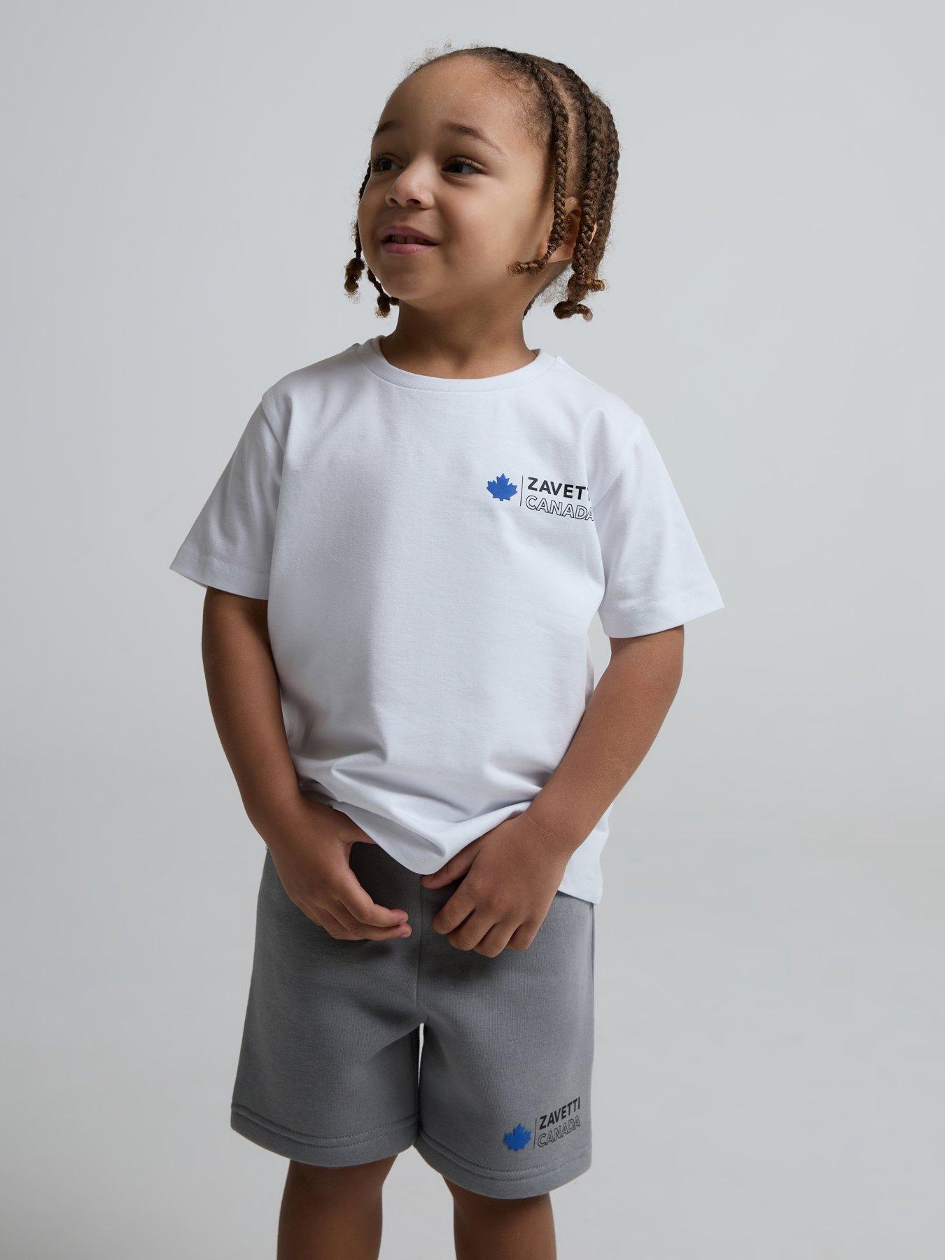 Image 5 of 5 of Zavetti Canada Younger Boys Matera 2.0 Tshirt &amp; Shorts Set&nbsp; - Multi