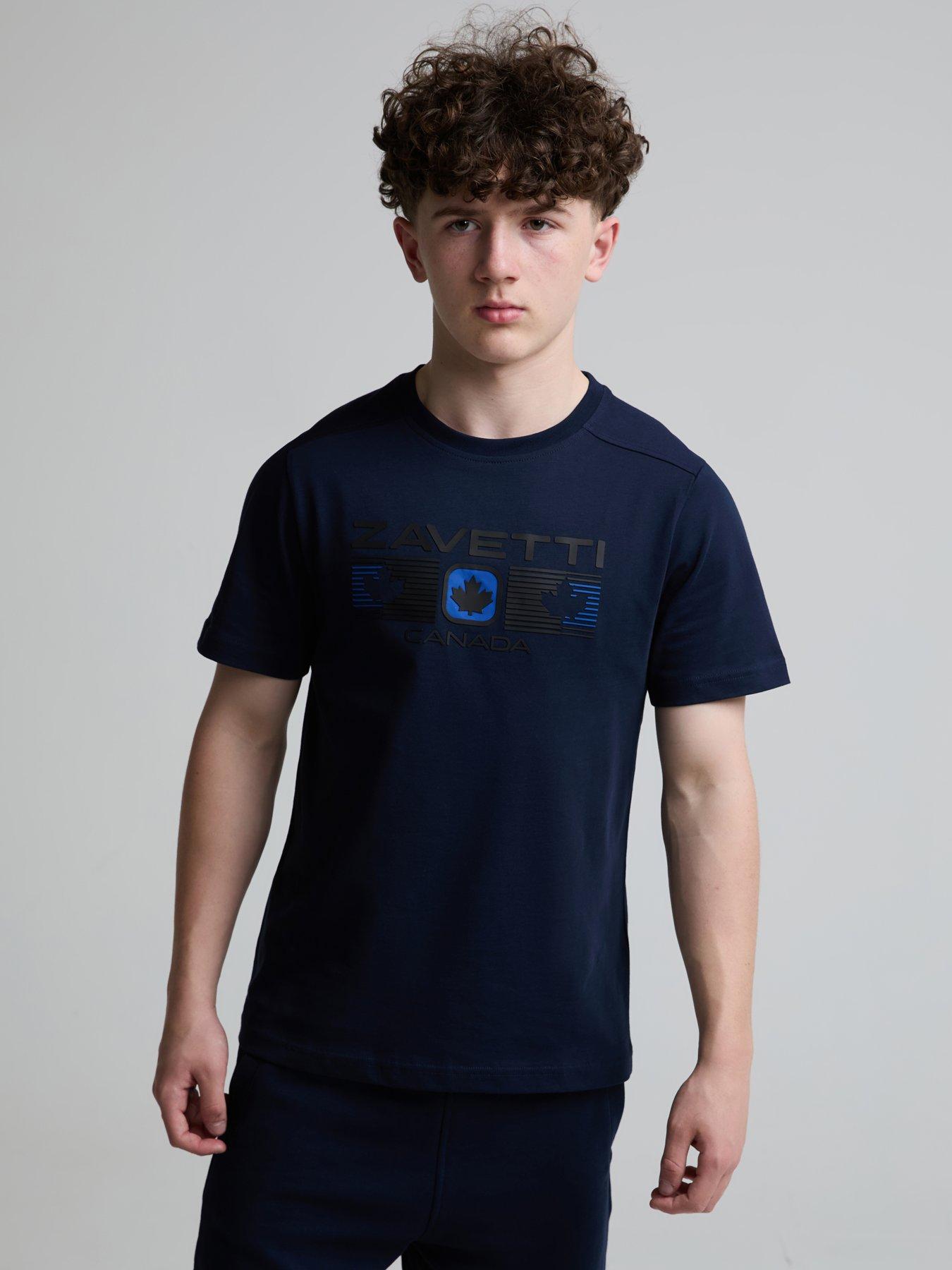 Zavetti Canada Jn Ravino T-Shirt - Navy