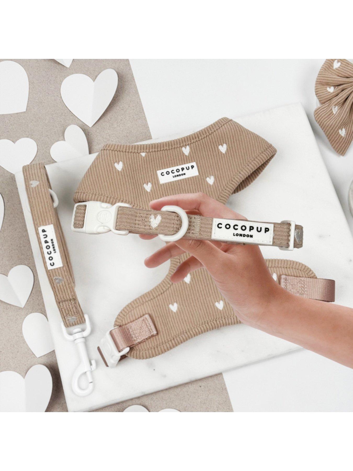  image of cocopup-chai-hearts-collar-xs