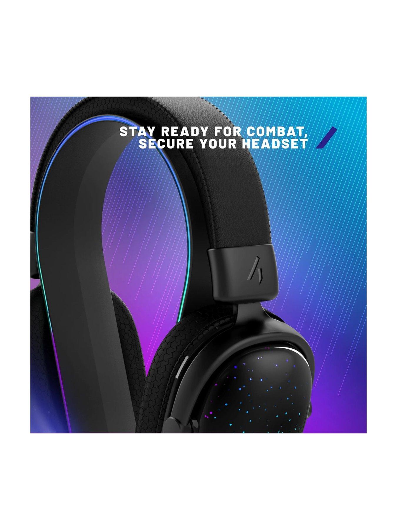  image of stealth-night-sky-light-up-headset-stand-with-projector