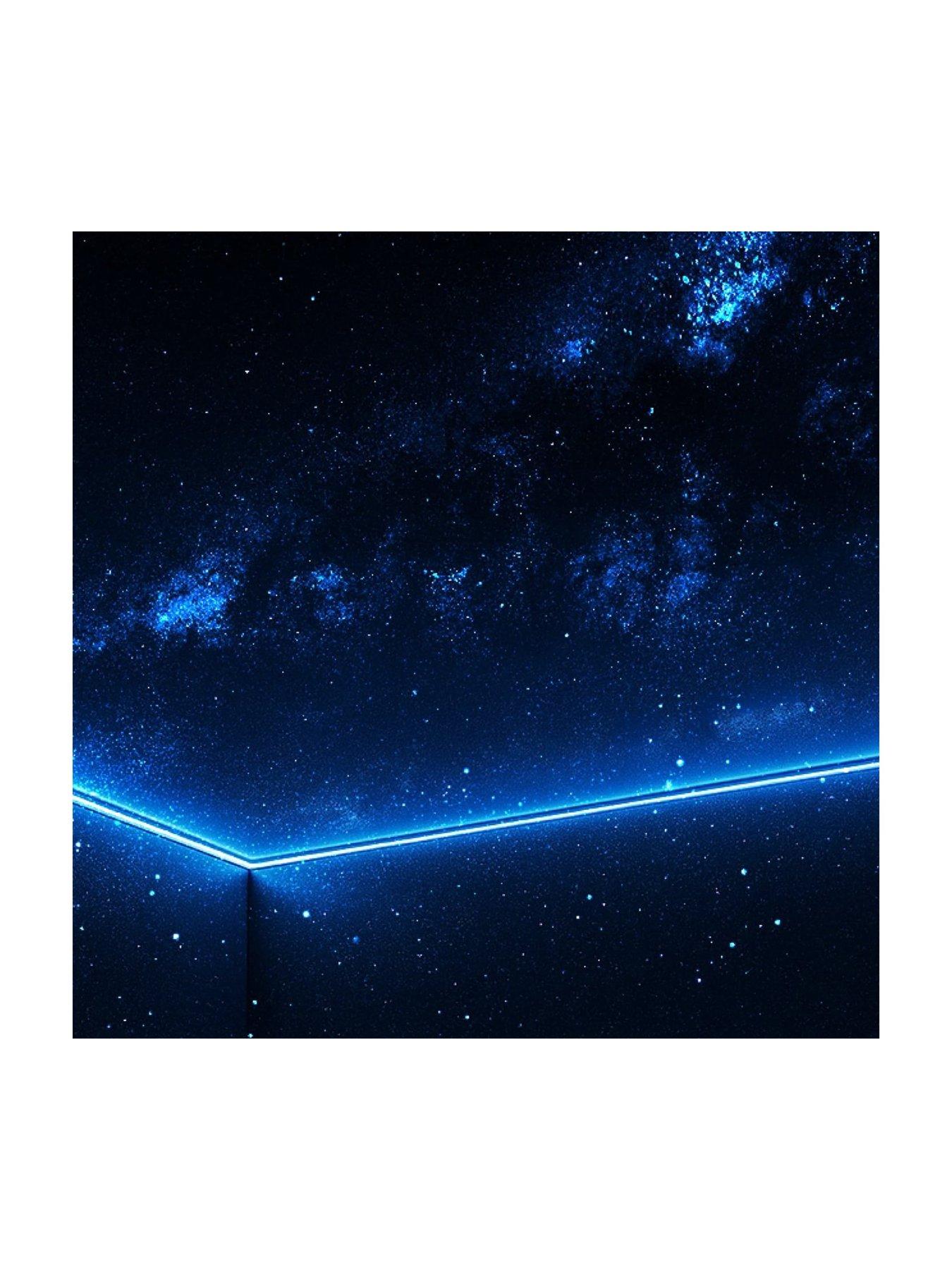  image of stealth-night-sky-light-up-headset-stand-with-projector