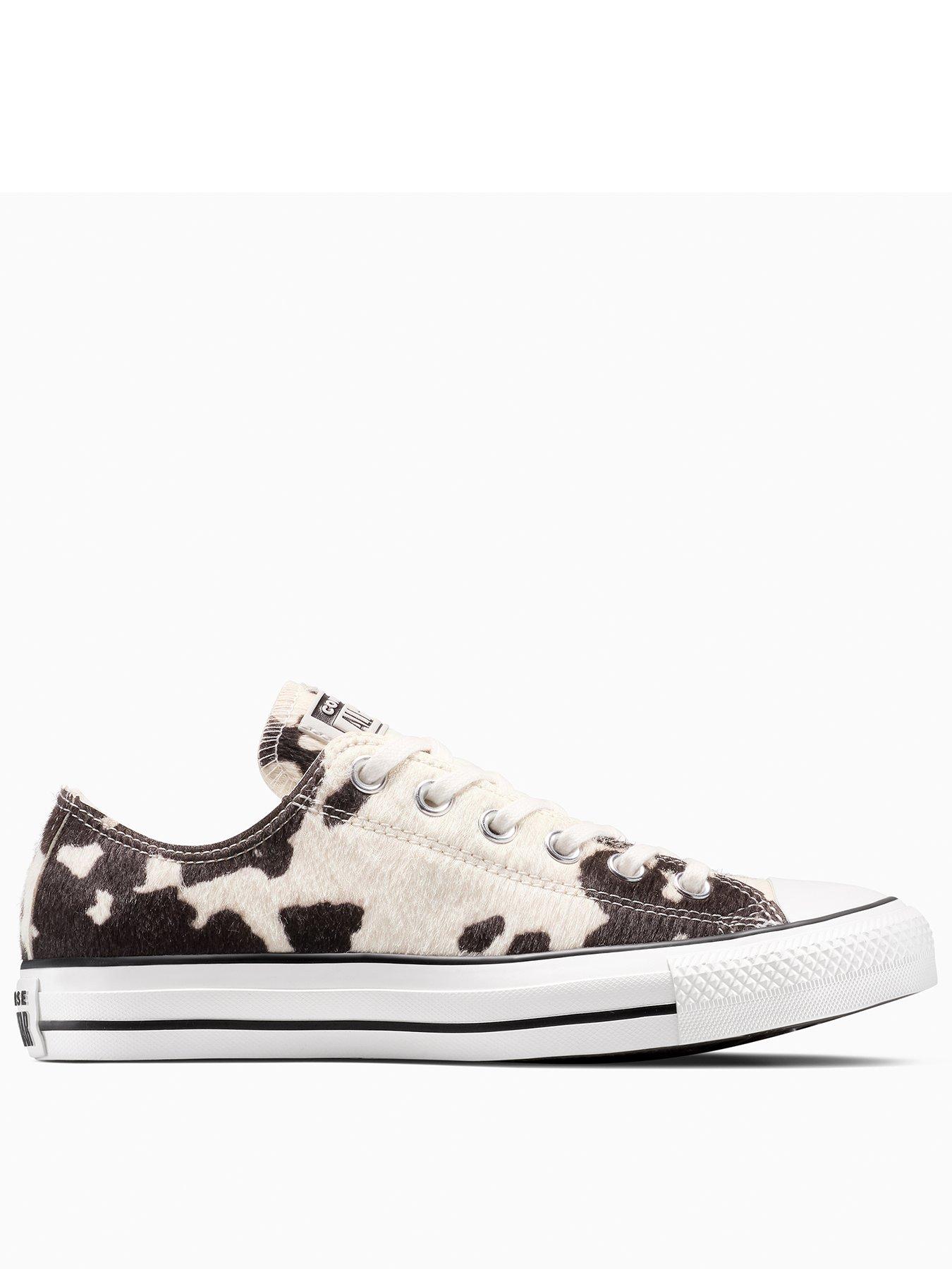 Converse Womens Chuck Taylor All Star Pony Hair - Brown Cow Print