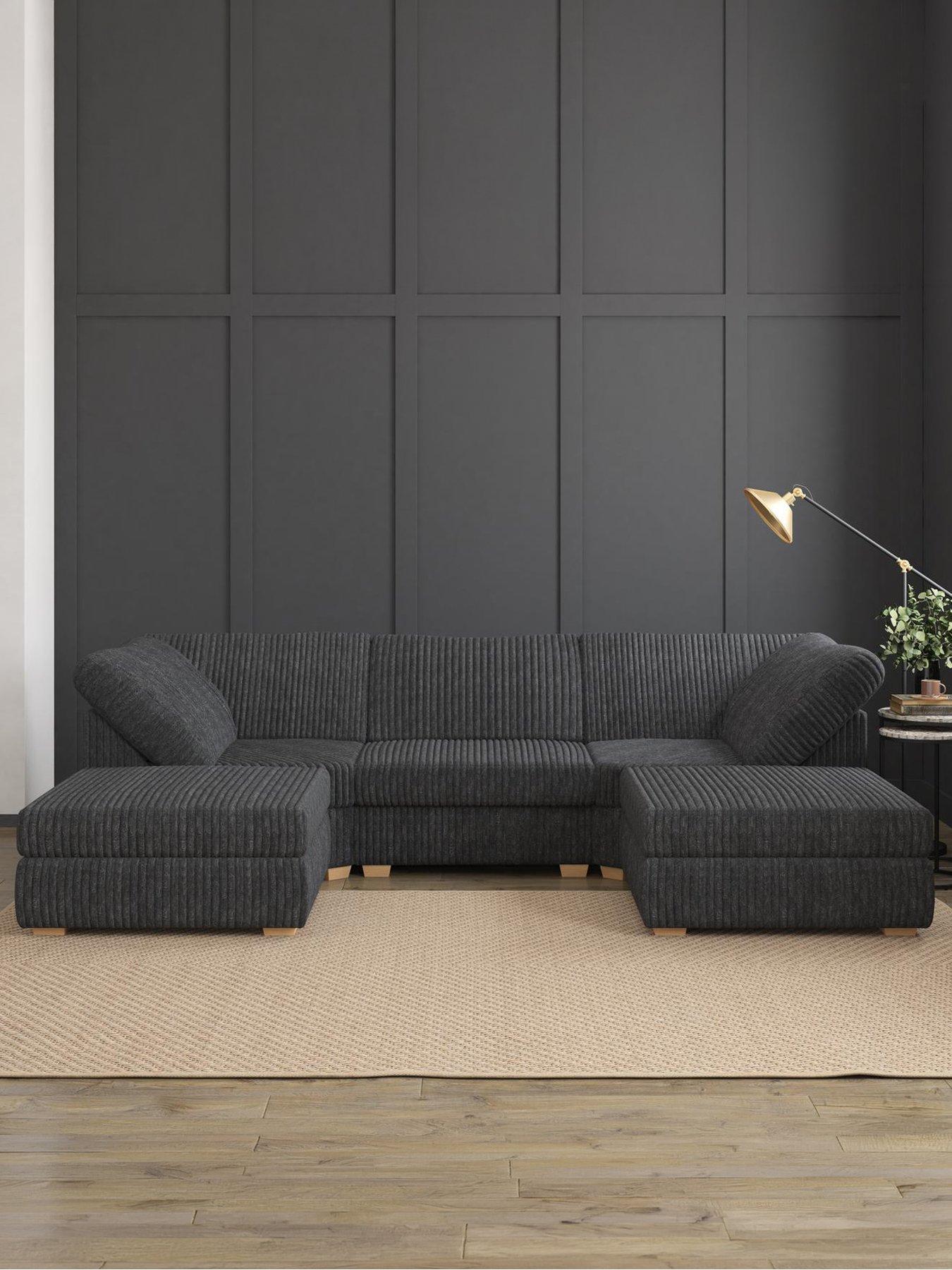 aspire-nestle-u-shaped-sofa-faux-fur