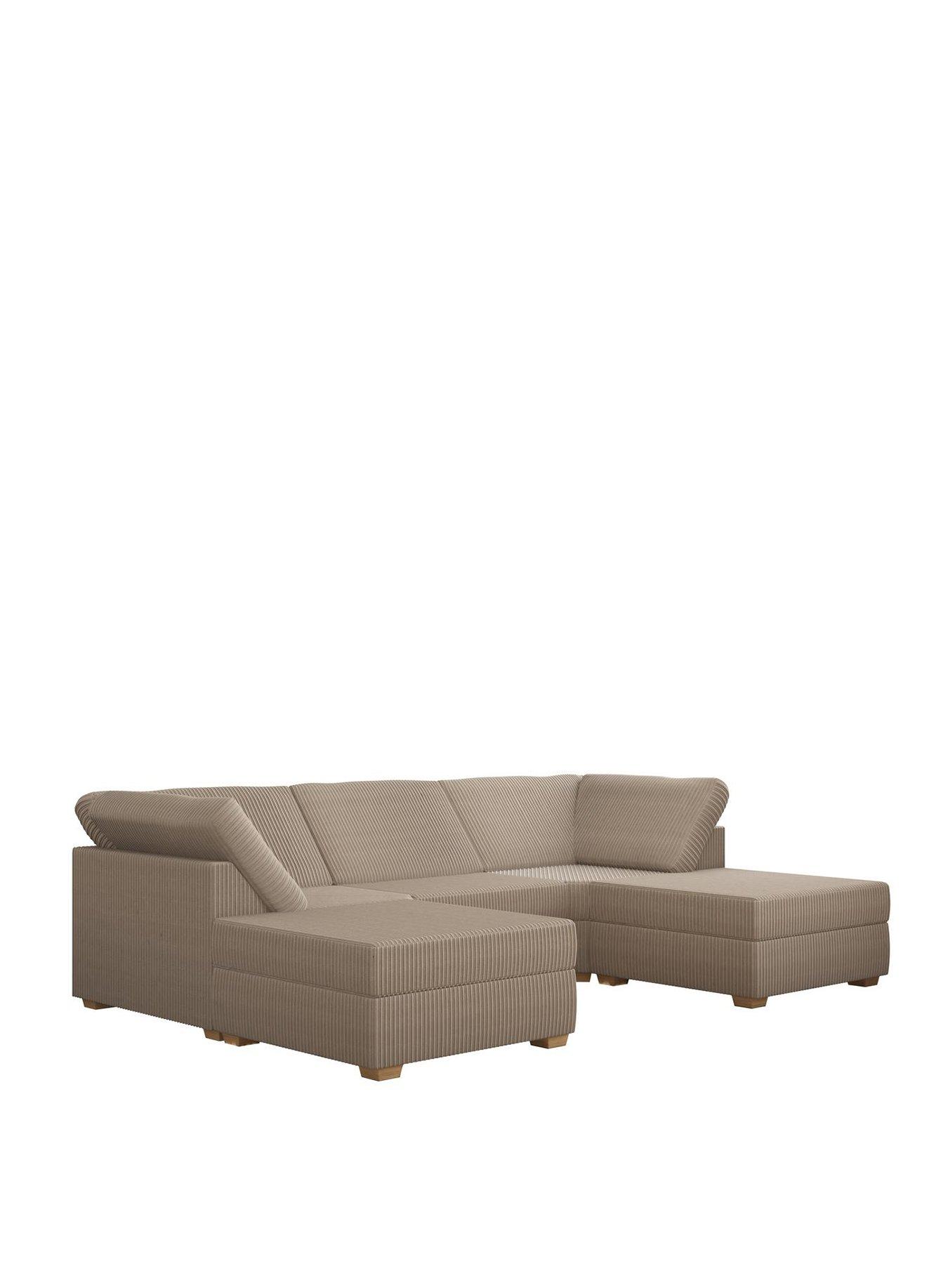 Image 2 of 6 of Aspire Nestle U Shaped Sofa - Jumbo Cord