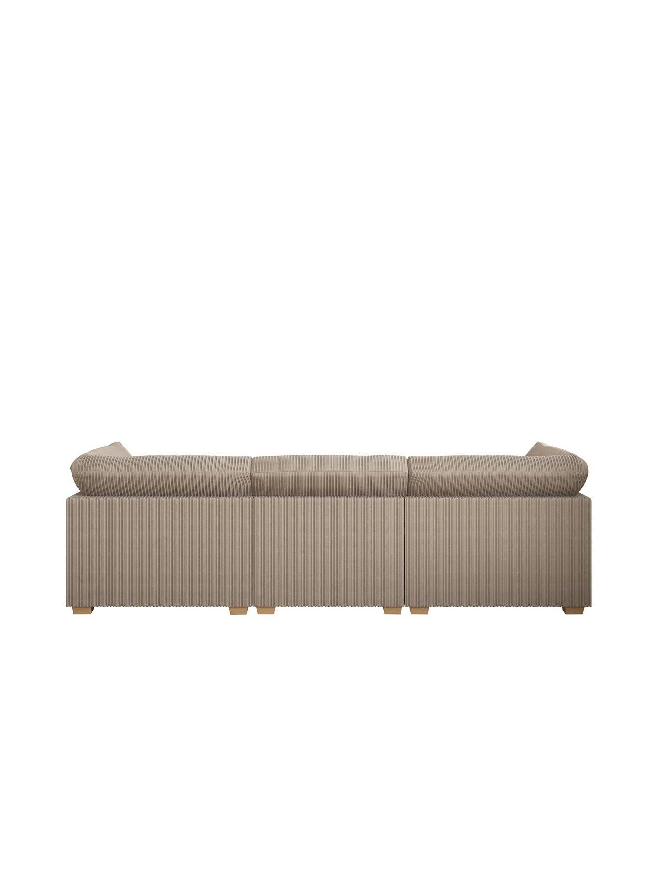 Image 3 of 6 of Aspire Nestle U Shaped Sofa - Jumbo Cord