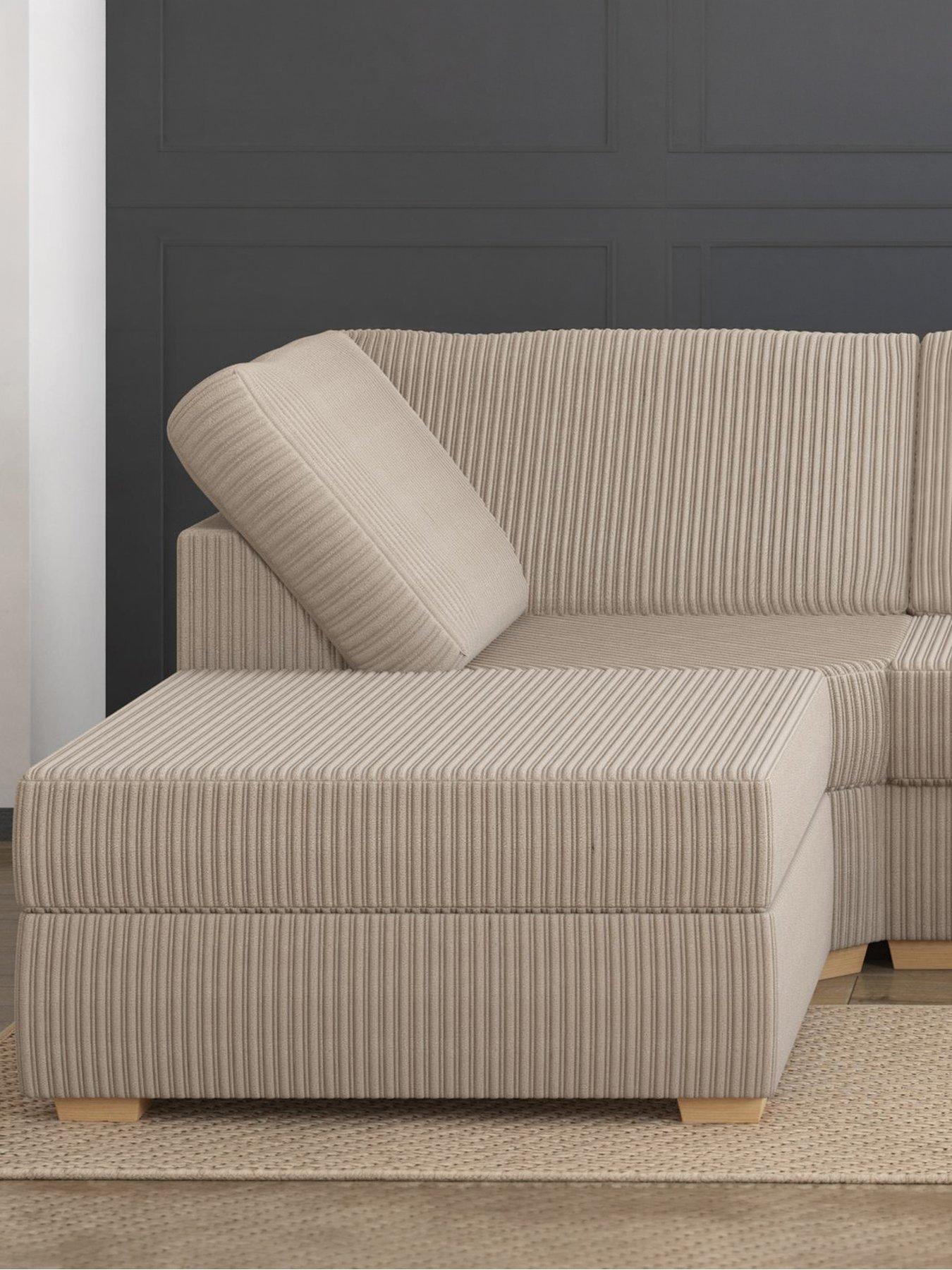Image 5 of 6 of Aspire Nestle U Shaped Sofa - Jumbo Cord