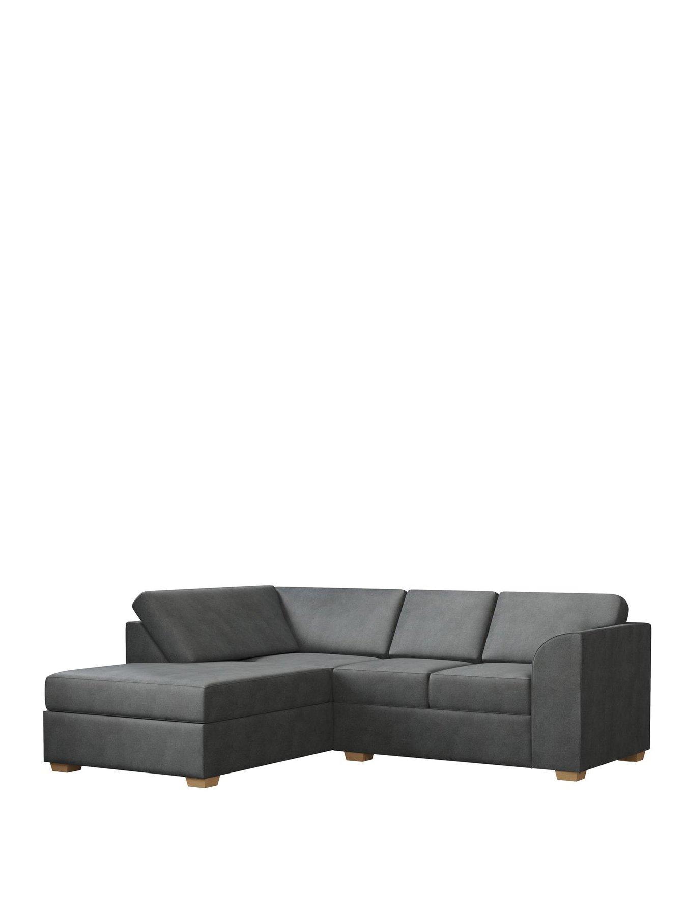 image of aspire-modo-corner-l-shape-sofa-velvet