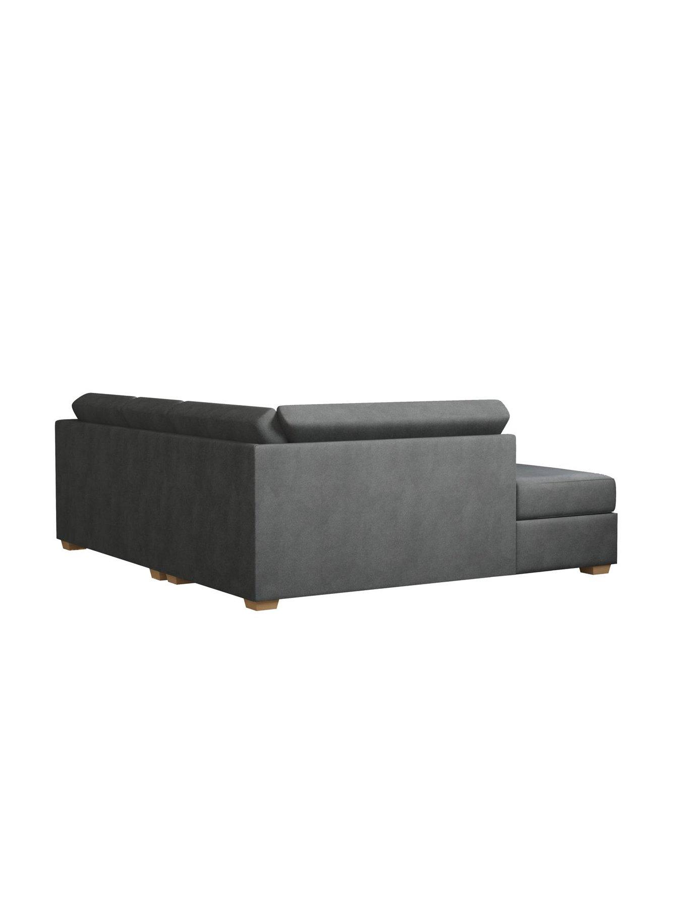  image of aspire-modo-corner-l-shape-sofa-velvet