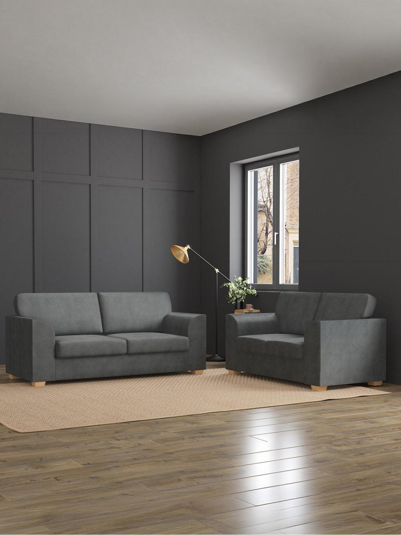 Aspire Modo 3+2 Seater Sofa Set - Velvet