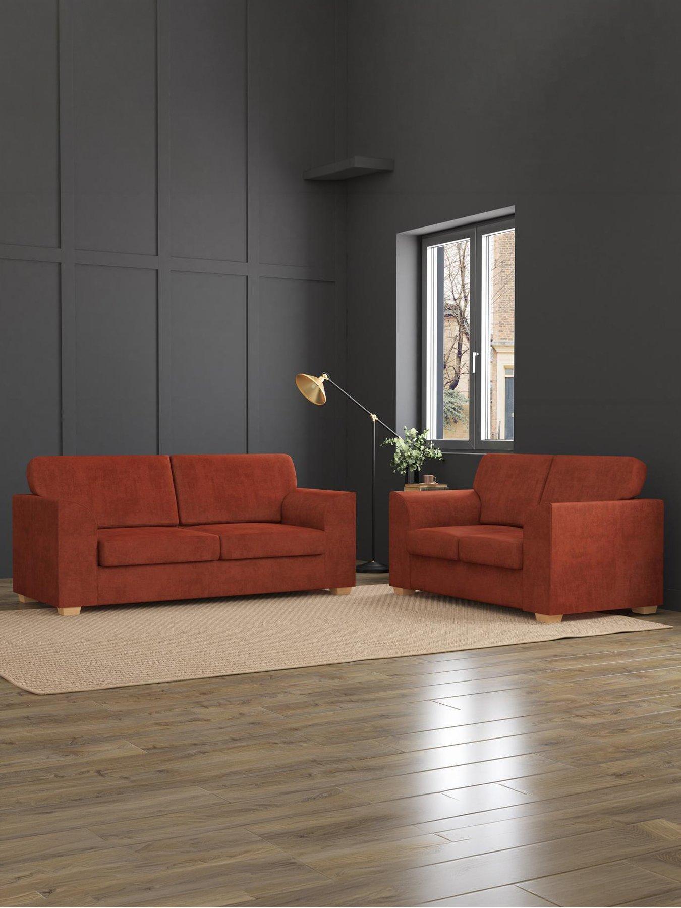 Aspire Modo 3+2 Seater Sofa Set - Velvet