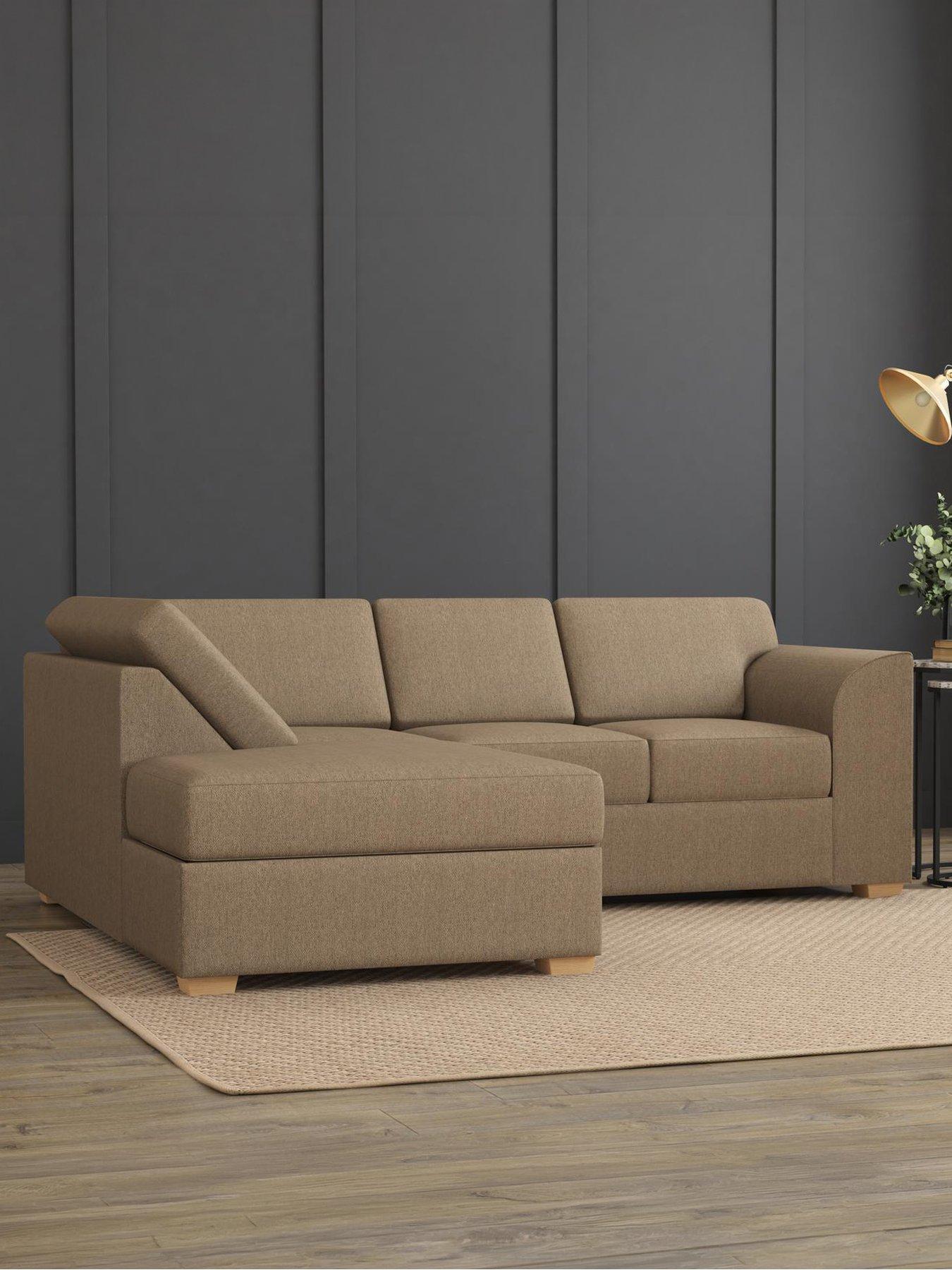 Image 3 of 6 of Aspire Modo Corner L Shape Sofa - Linen