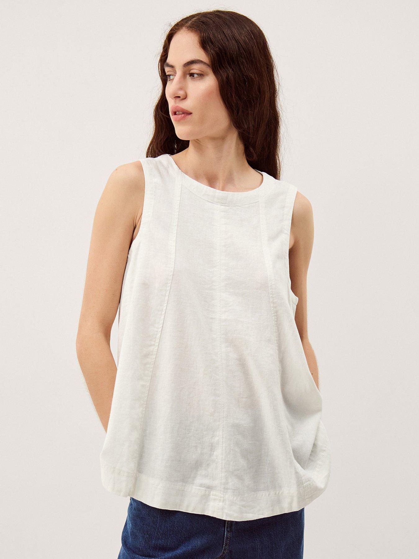 Image 1 of 5 of Monsoon Sammy Swing Tank - White