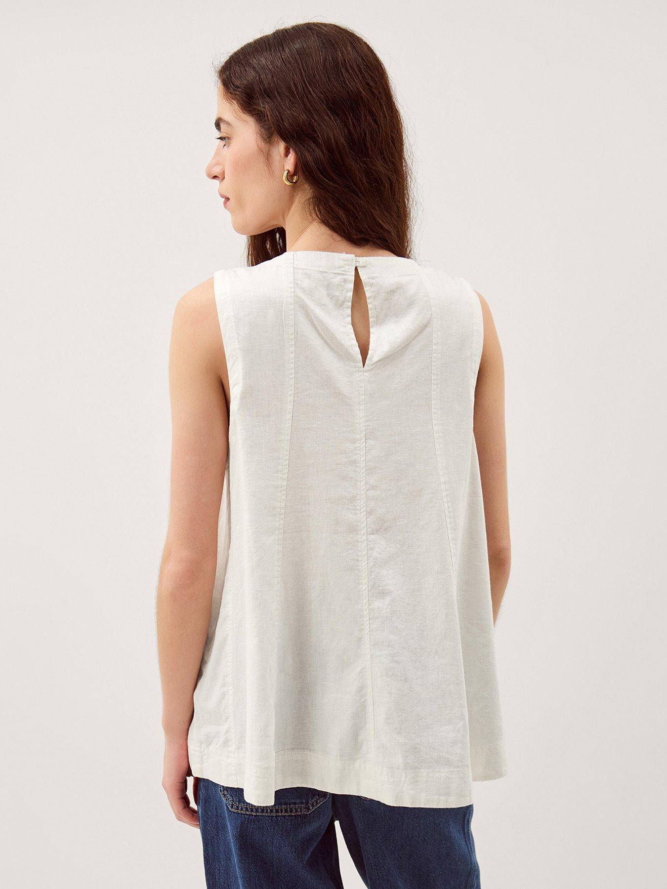 Image 2 of 5 of Monsoon Sammy Swing Tank - White