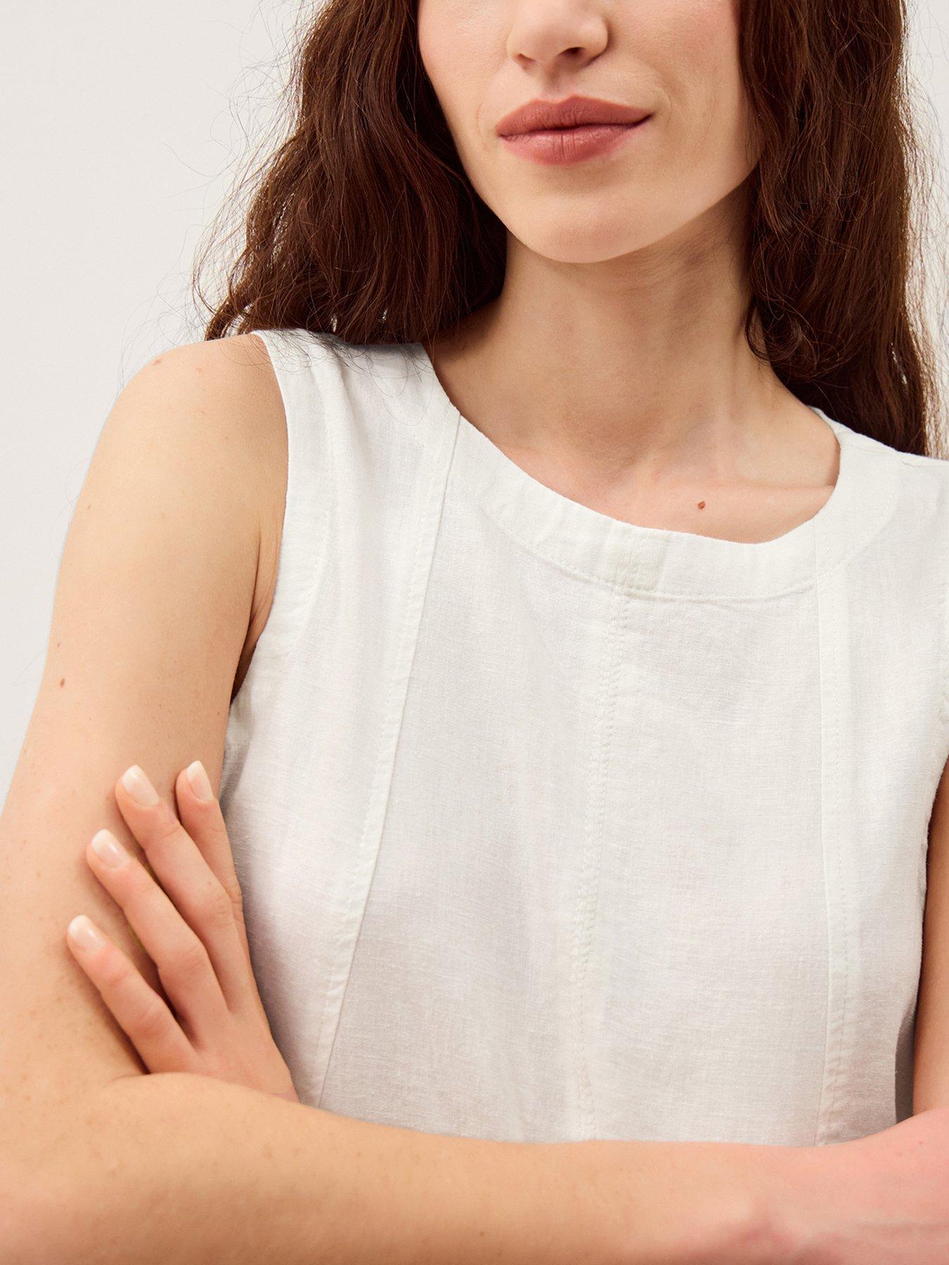 Image 4 of 5 of Monsoon Sammy Swing Tank - White