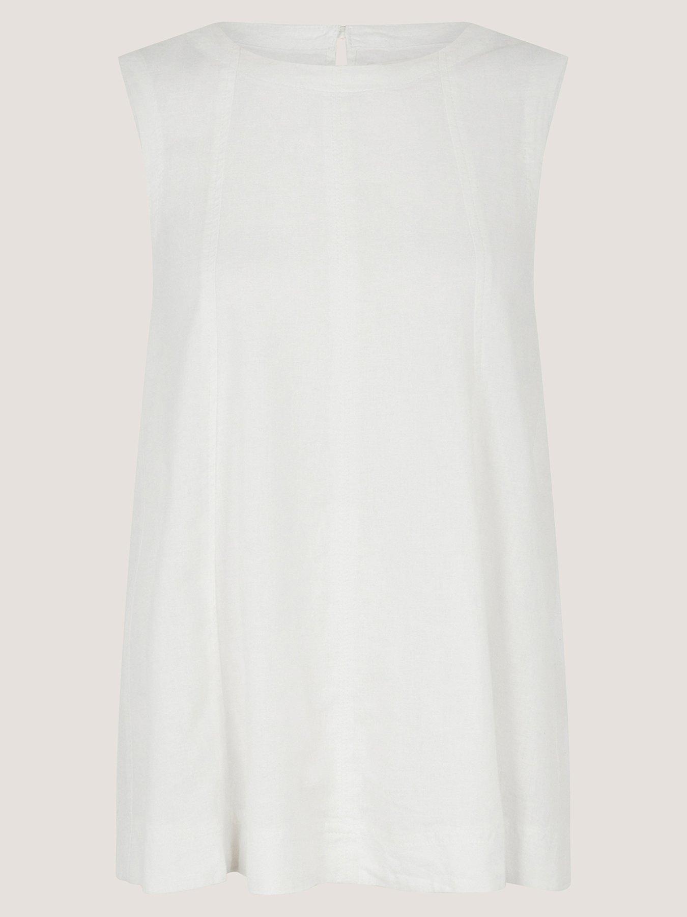 Image 5 of 5 of Monsoon Sammy Swing Tank - White