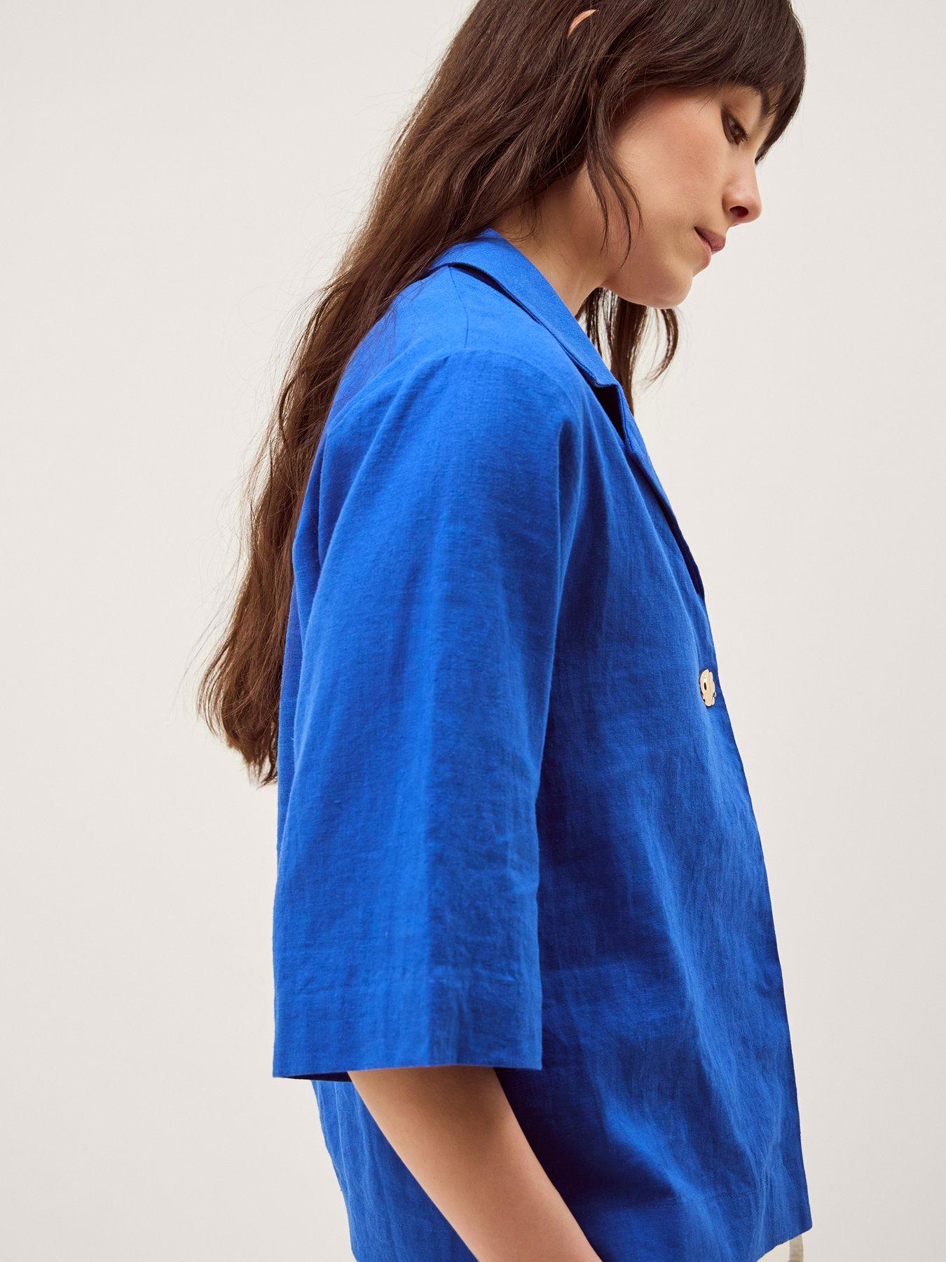 Image 4 of 5 of Monsoon Emily Linen Shirt