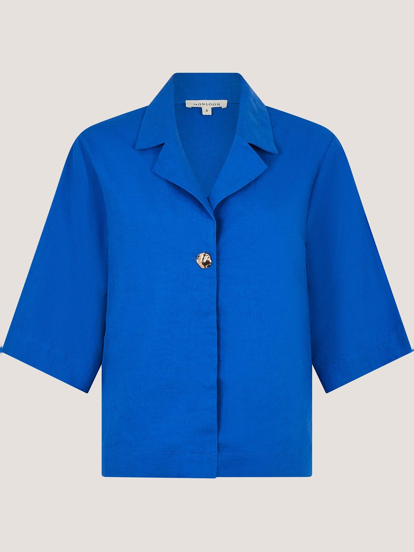 Image 5 of 5 of Monsoon Emily Linen Shirt