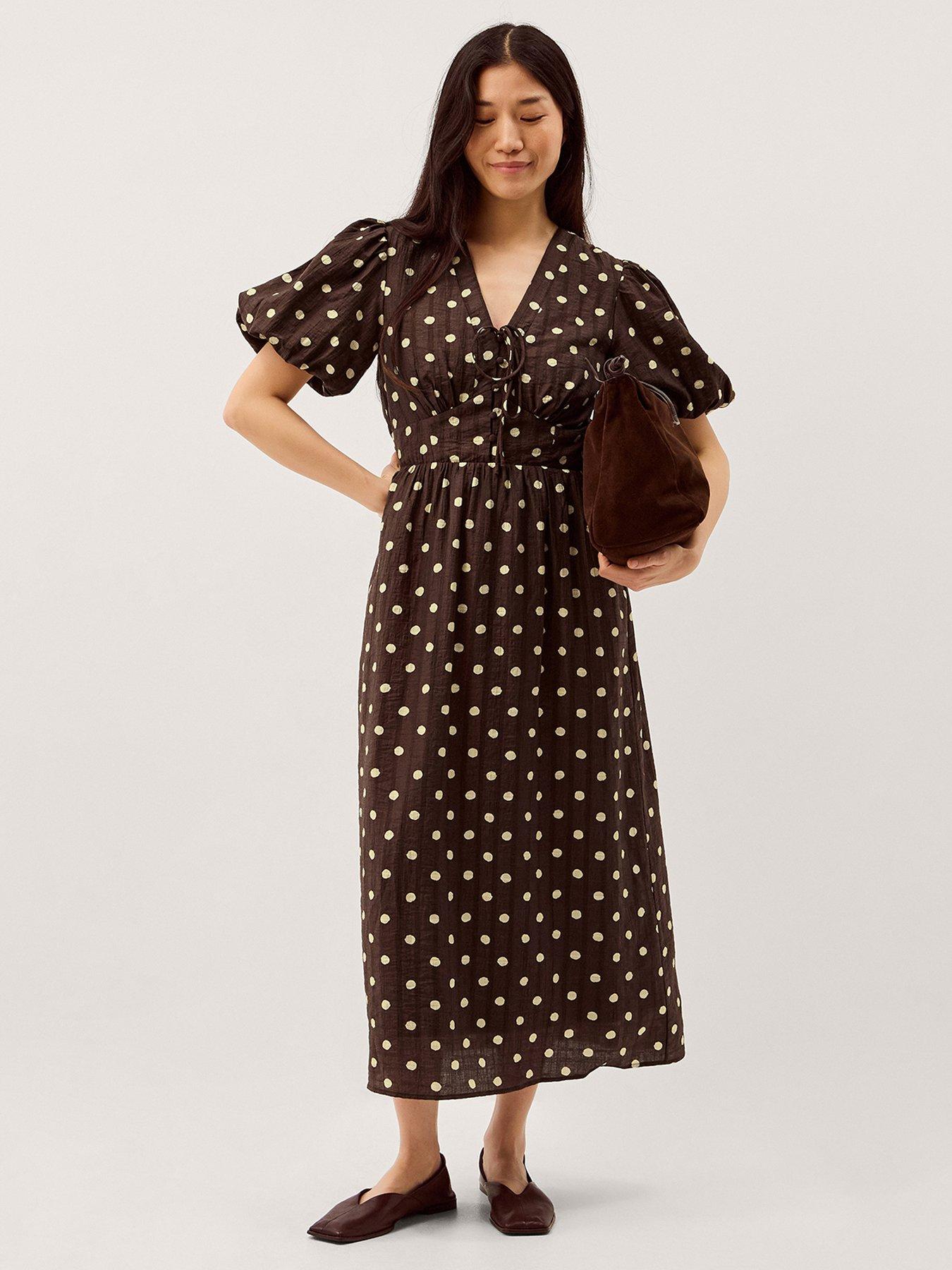 image of monsoon-paris-spot-dress
