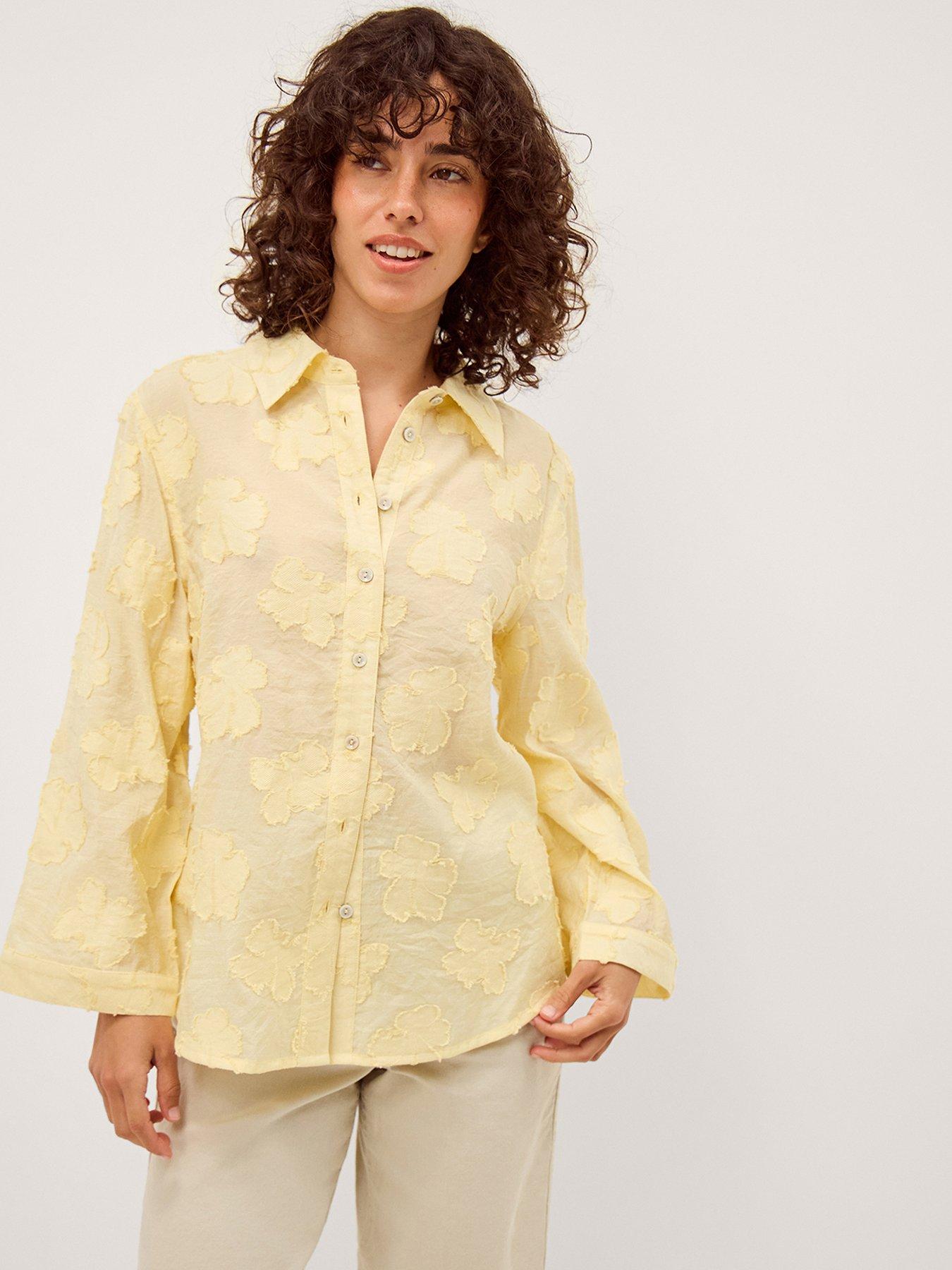 Image 1 of 1 of Monsoon Tyra Jacquard Shirt