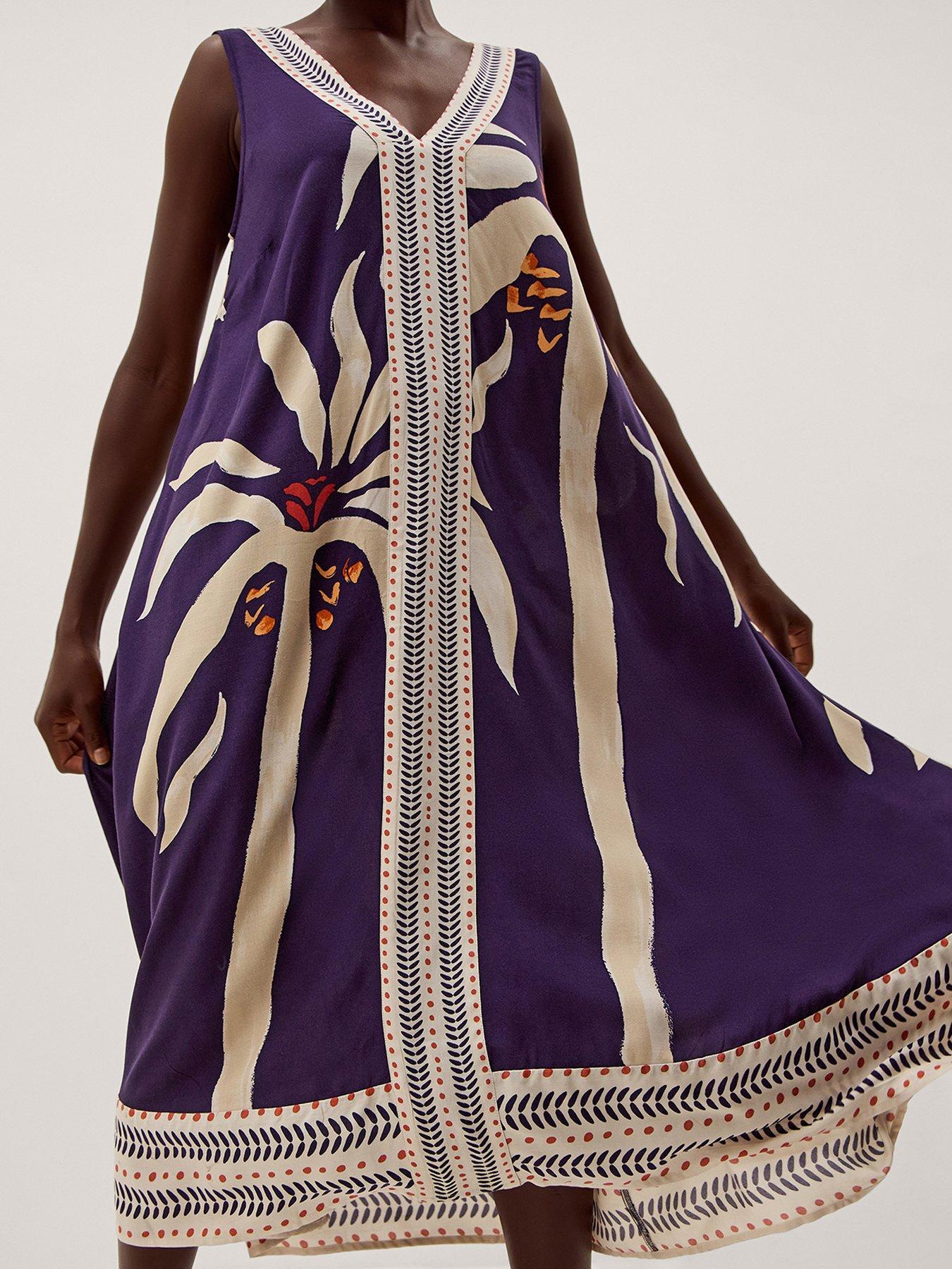  image of monsoon-paloma-midi-dress