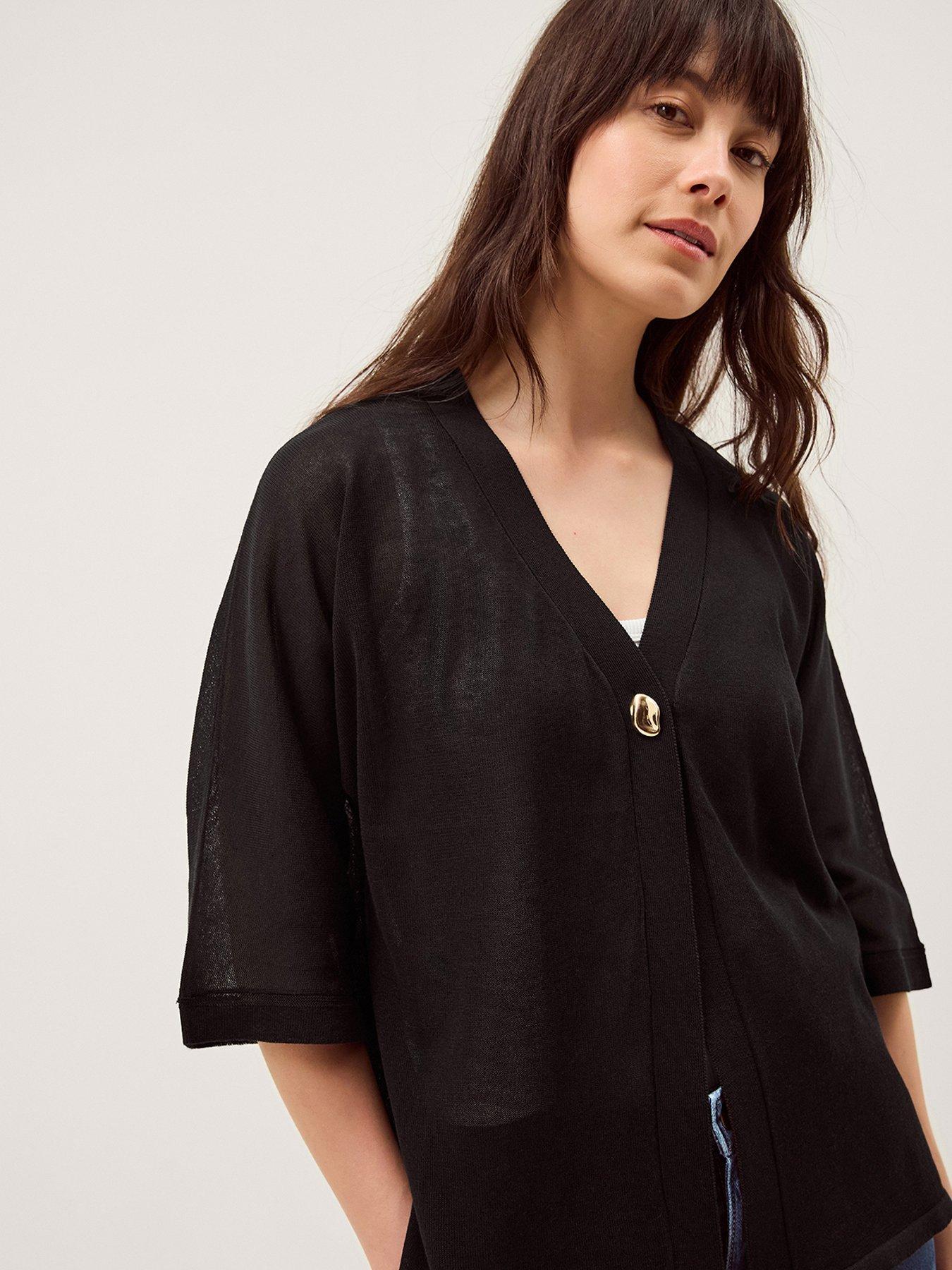 Monsoon Beth Button Cardi