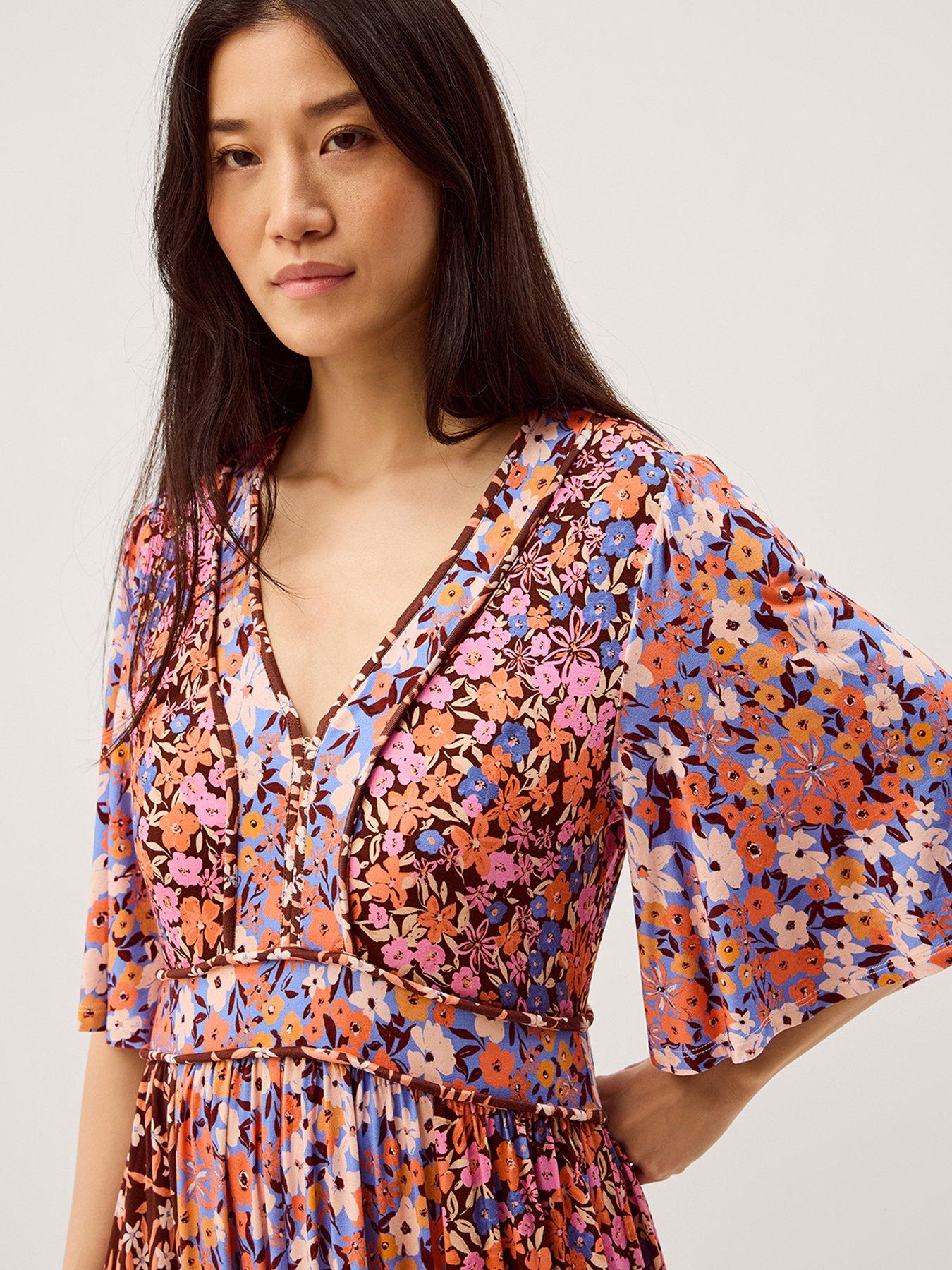  image of monsoon-ceri-floral-print-jersey