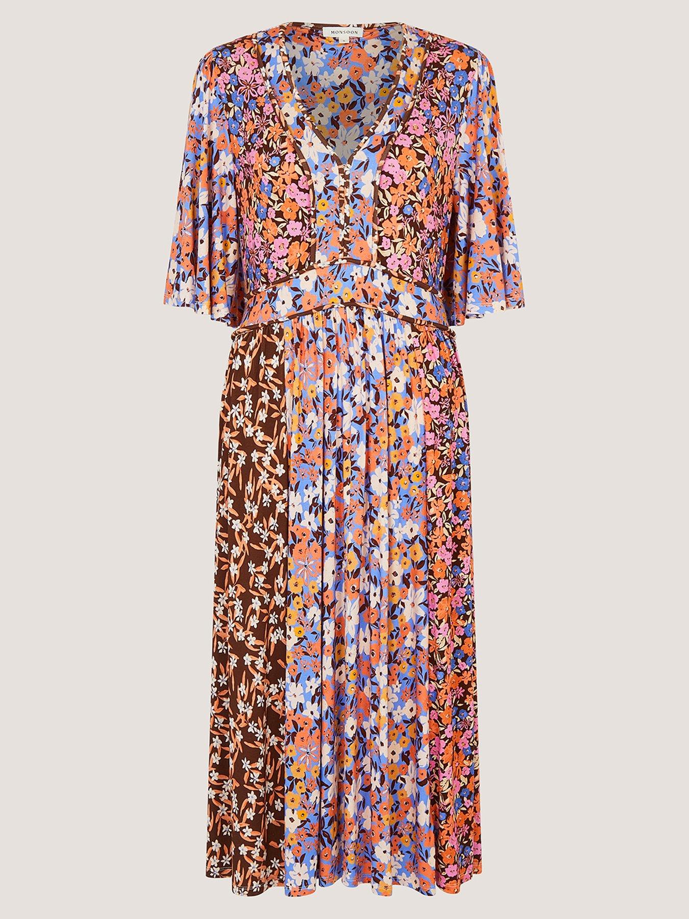  image of monsoon-ceri-floral-print-jersey