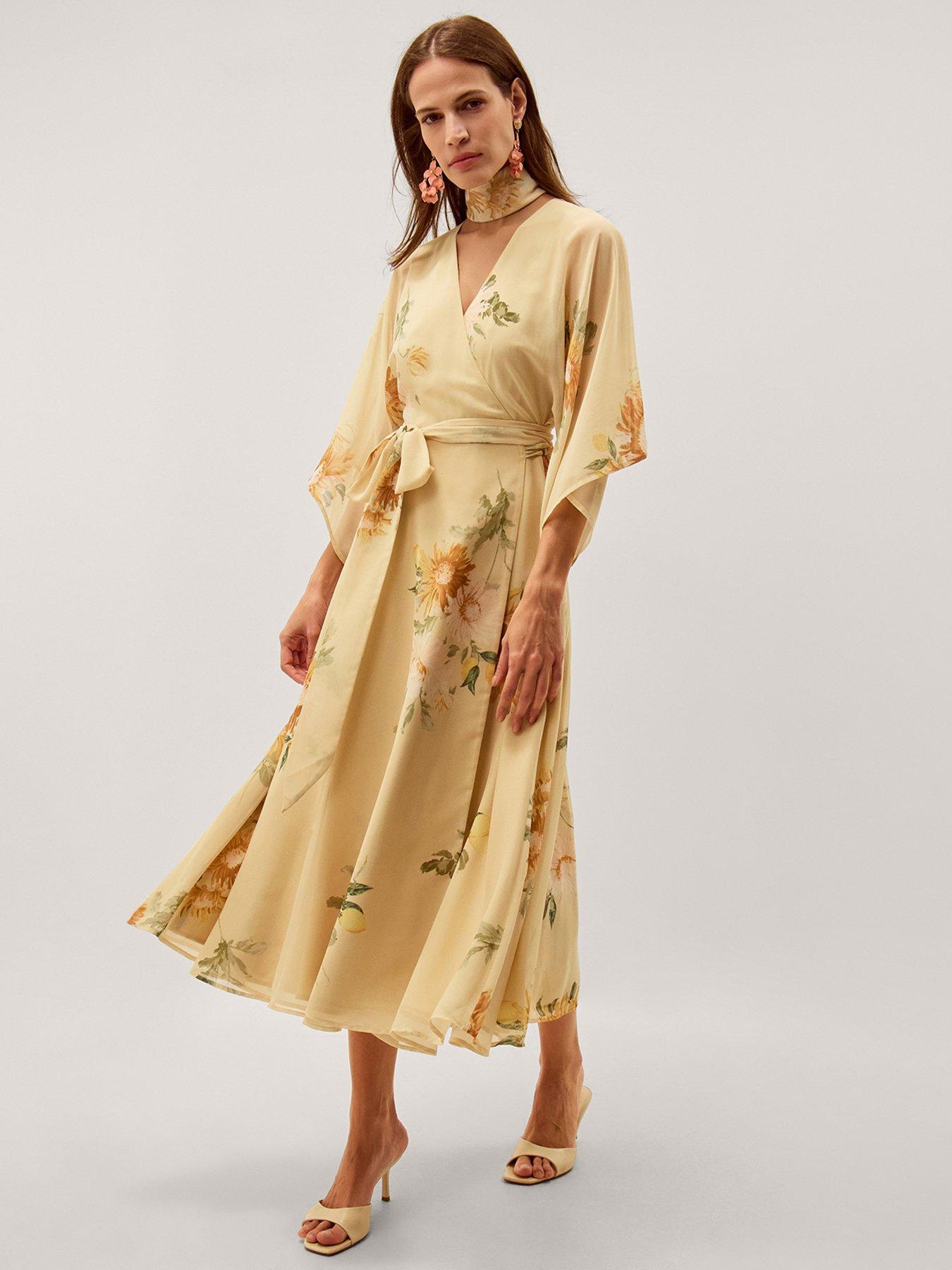 Image 2 of 6 of Monsoon Sukhi Wrap Dress