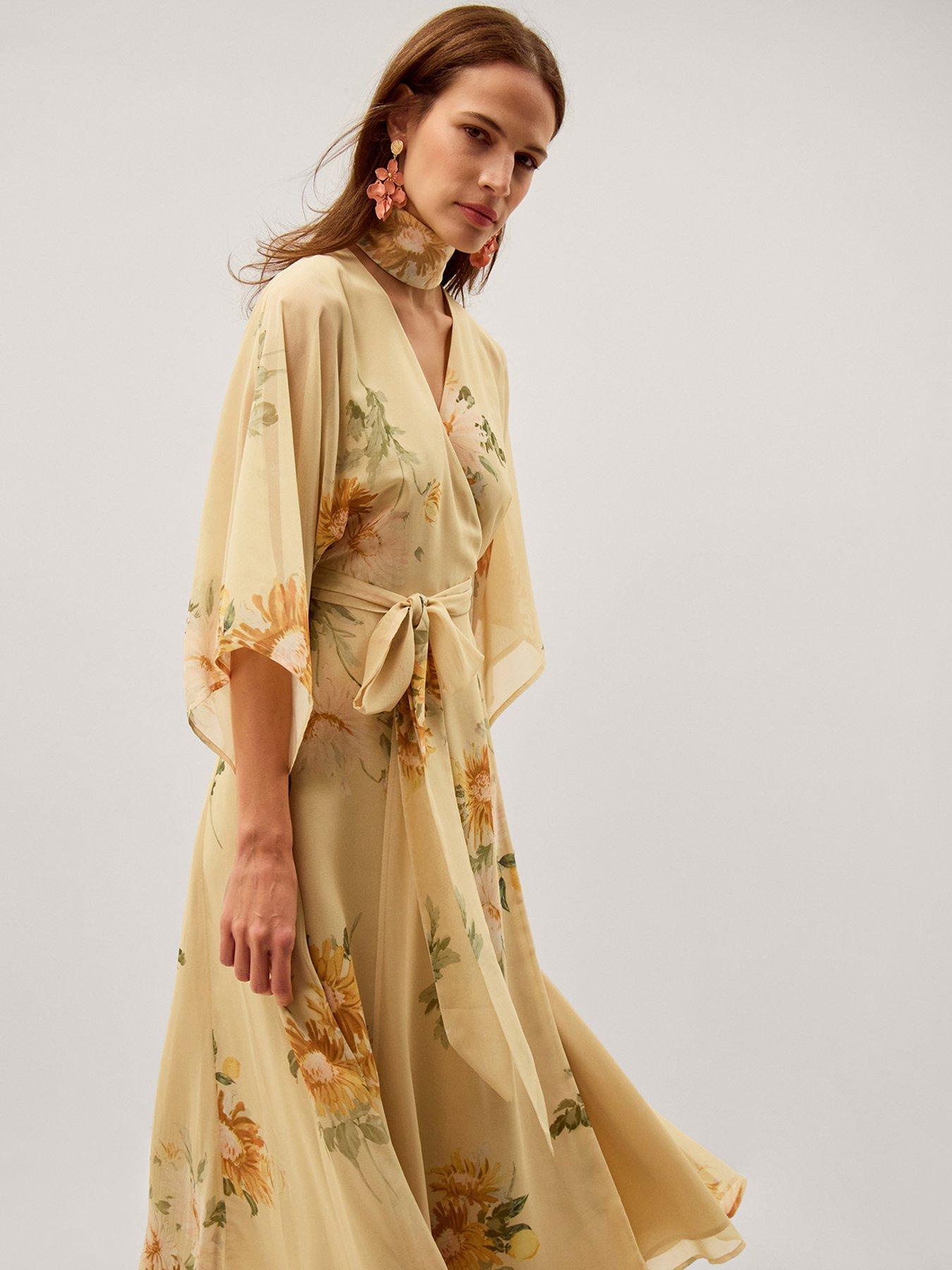 Image 4 of 6 of Monsoon Sukhi Wrap Dress