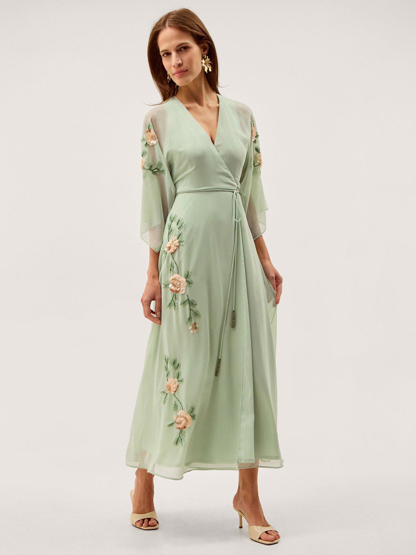 Monsoon Clara Wrap Dress