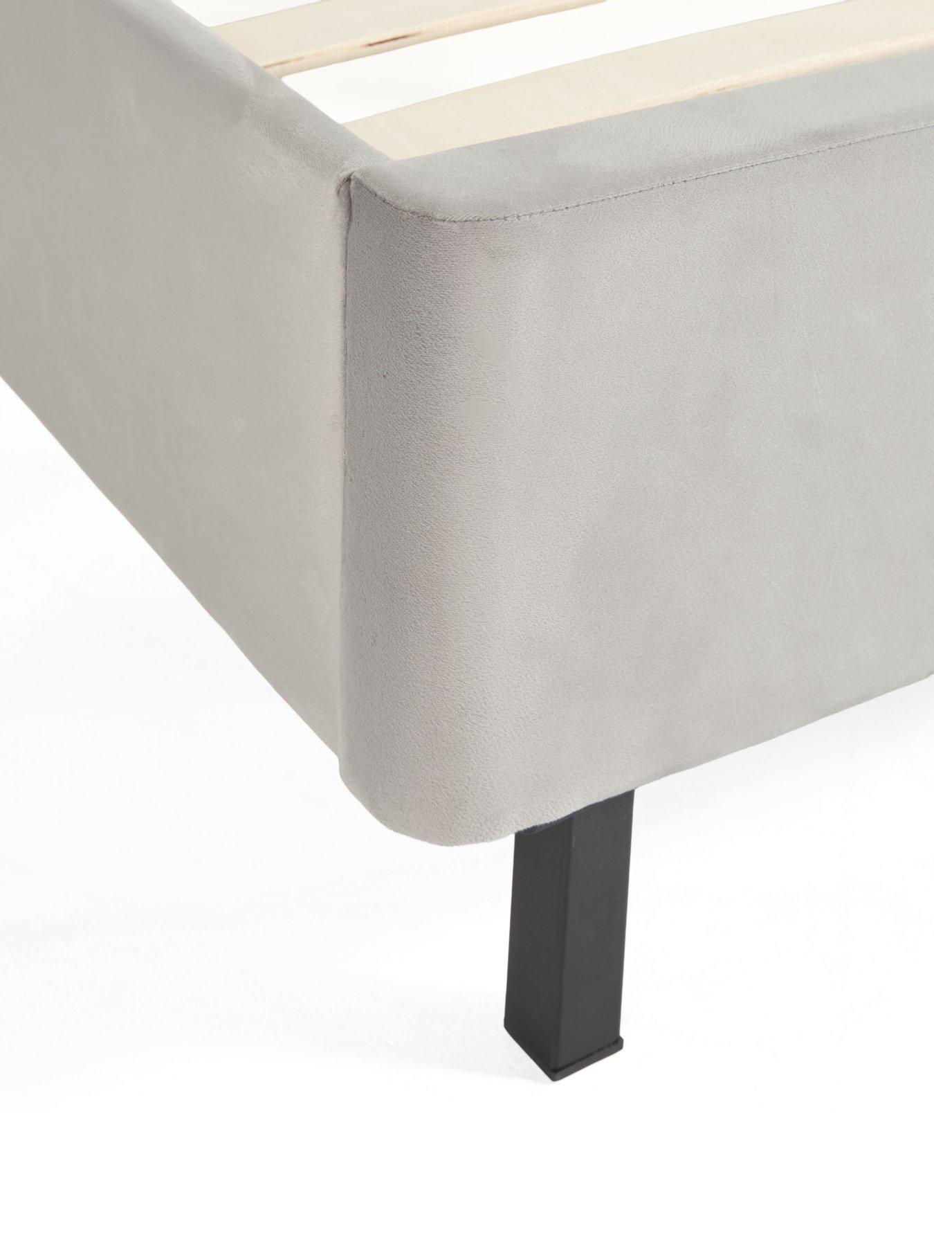Image 4 of 6 of The Very Collection Boyd&nbsp;Bed Frame with Mattress Options (Buy &amp; SAVE!)&nbsp;-&nbsp;Grey - FSC&reg; Certified