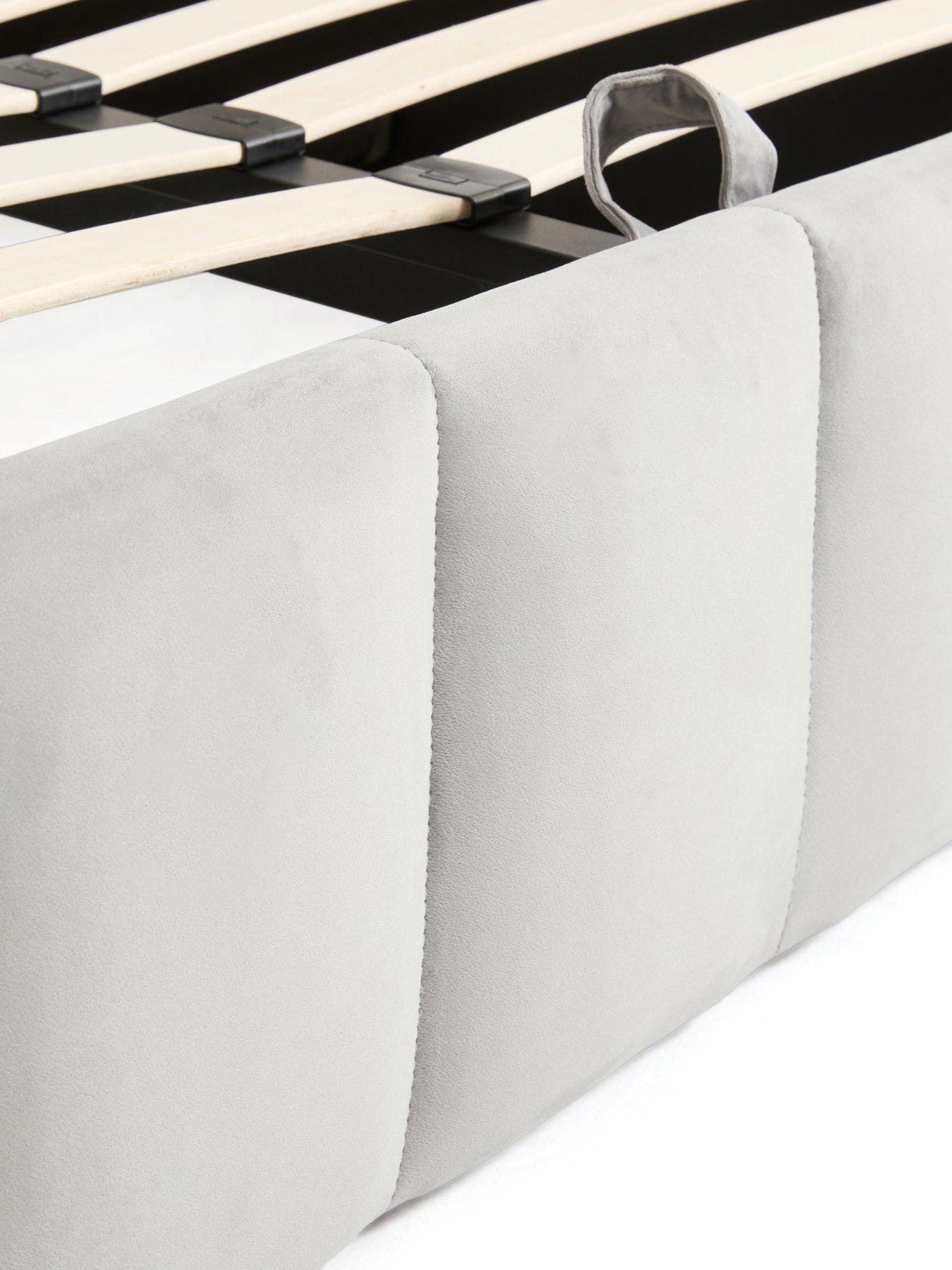 Image 5 of 6 of The Very Collection Sandino End Lift Up Storage Bed with Mattress Options&nbsp;(Buy &amp; SAVE!) - Grey -&nbsp;FSC&reg; Certified