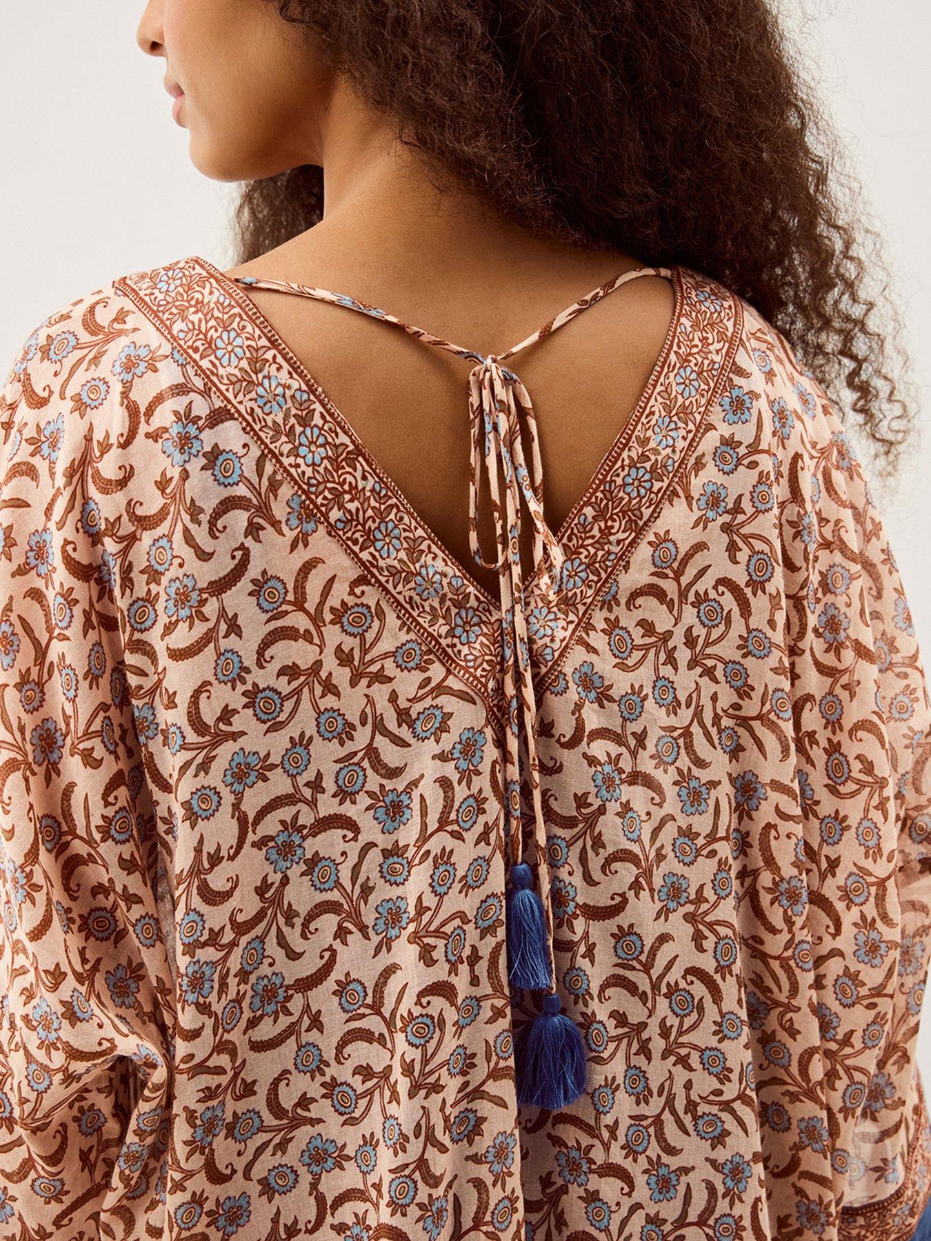 Image 4 of 5 of Monsoon Ari Floral Cover Up