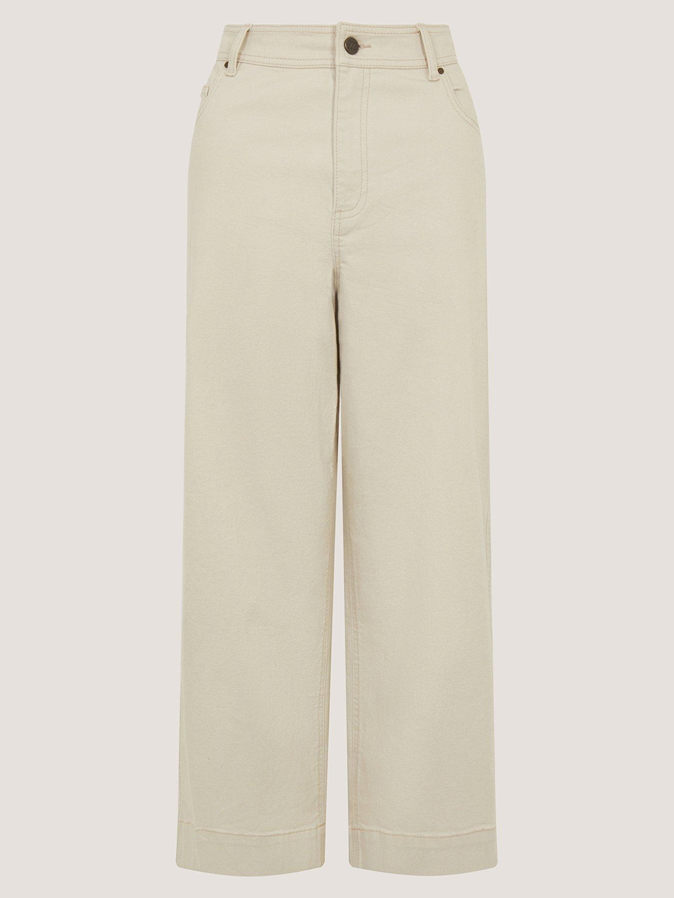 Image 1 of 4 of Monsoon Hallie Crop Jeans