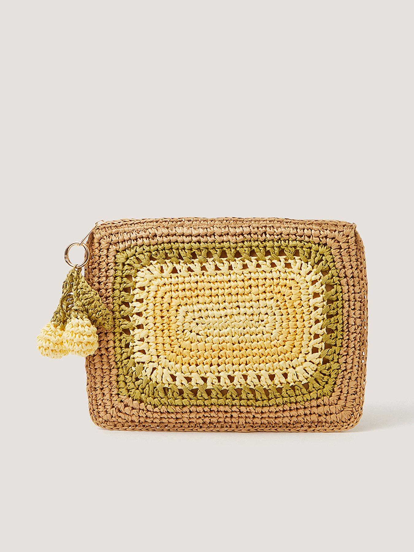 Image 1 of 5 of Monsoon Darla Crochet Pouch