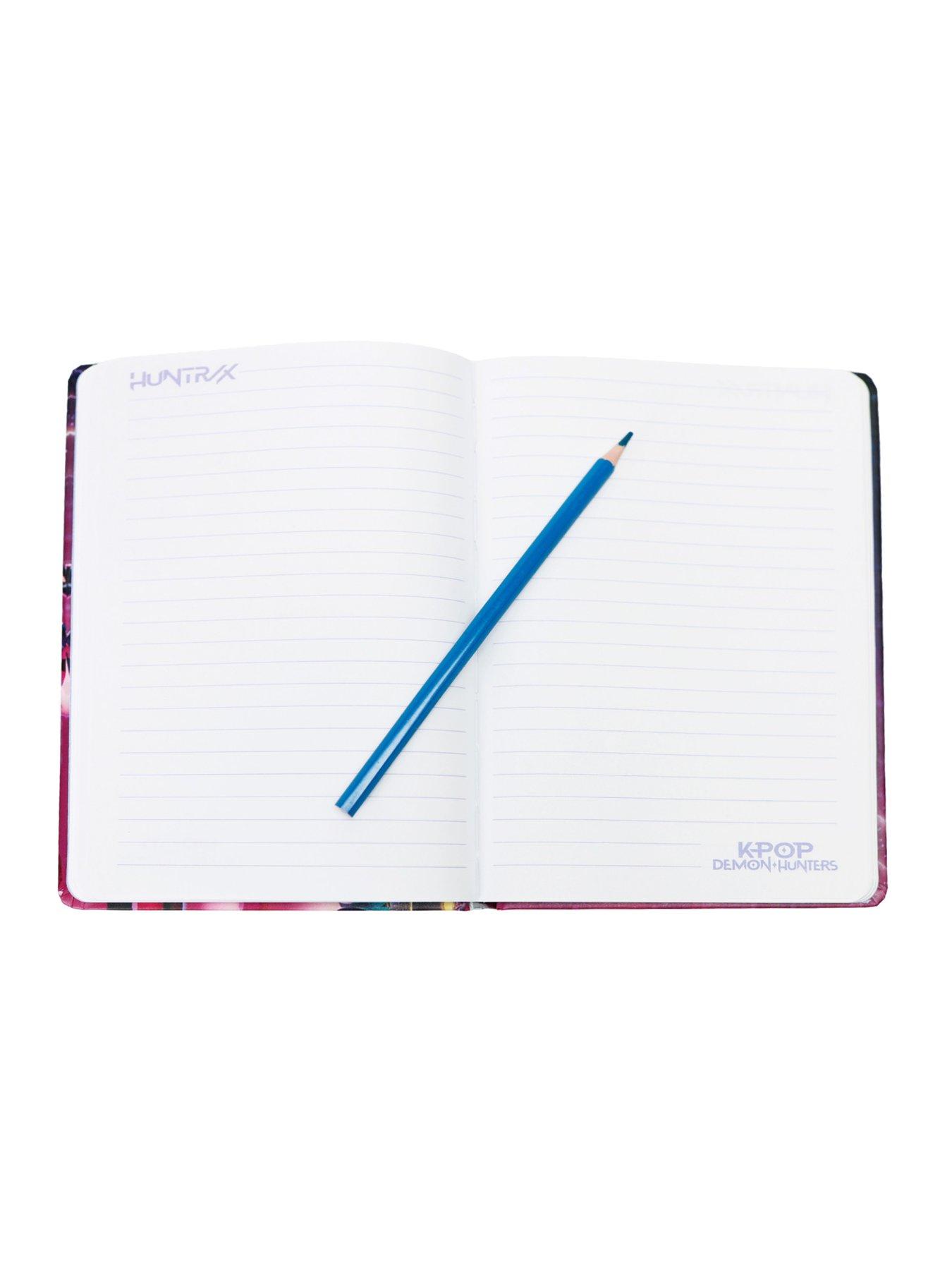 Image 3 of 5 of K-Pop Demon Hunters Notebook Giftset, Stickers, and Huntr/x Fidget Pen Bundle