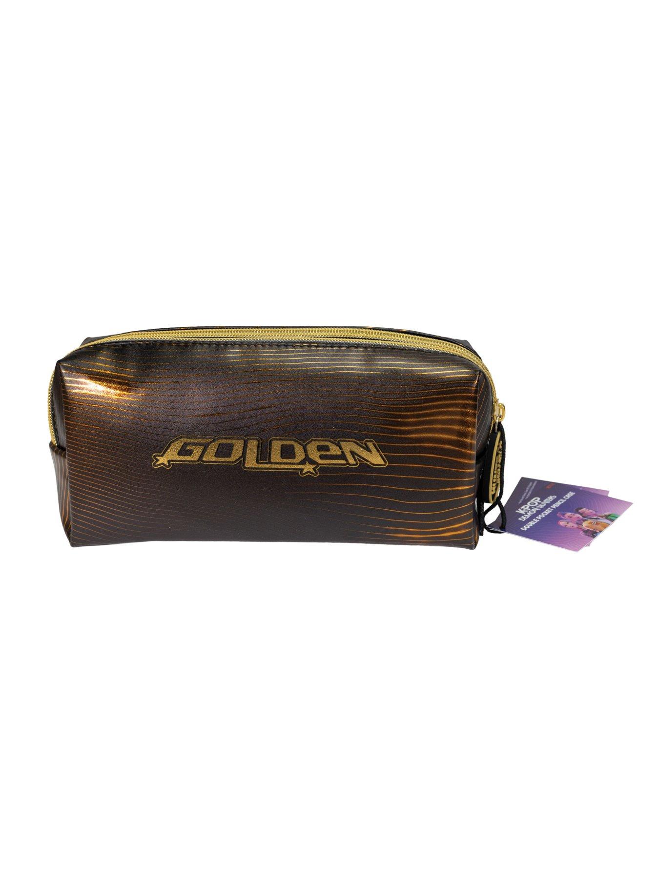 Image 2 of 4 of K-Pop Demon Hunters Golden Notebook &amp; Golden Pencil Case Bundle