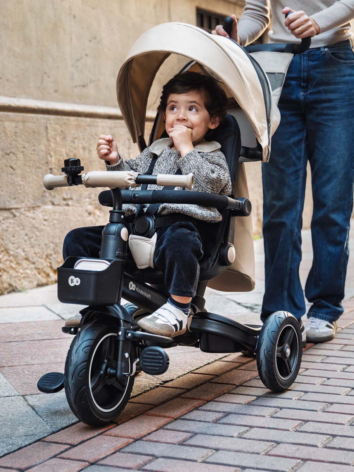  image of kinderkraft-spinstep-2-plus-tricycle-beige