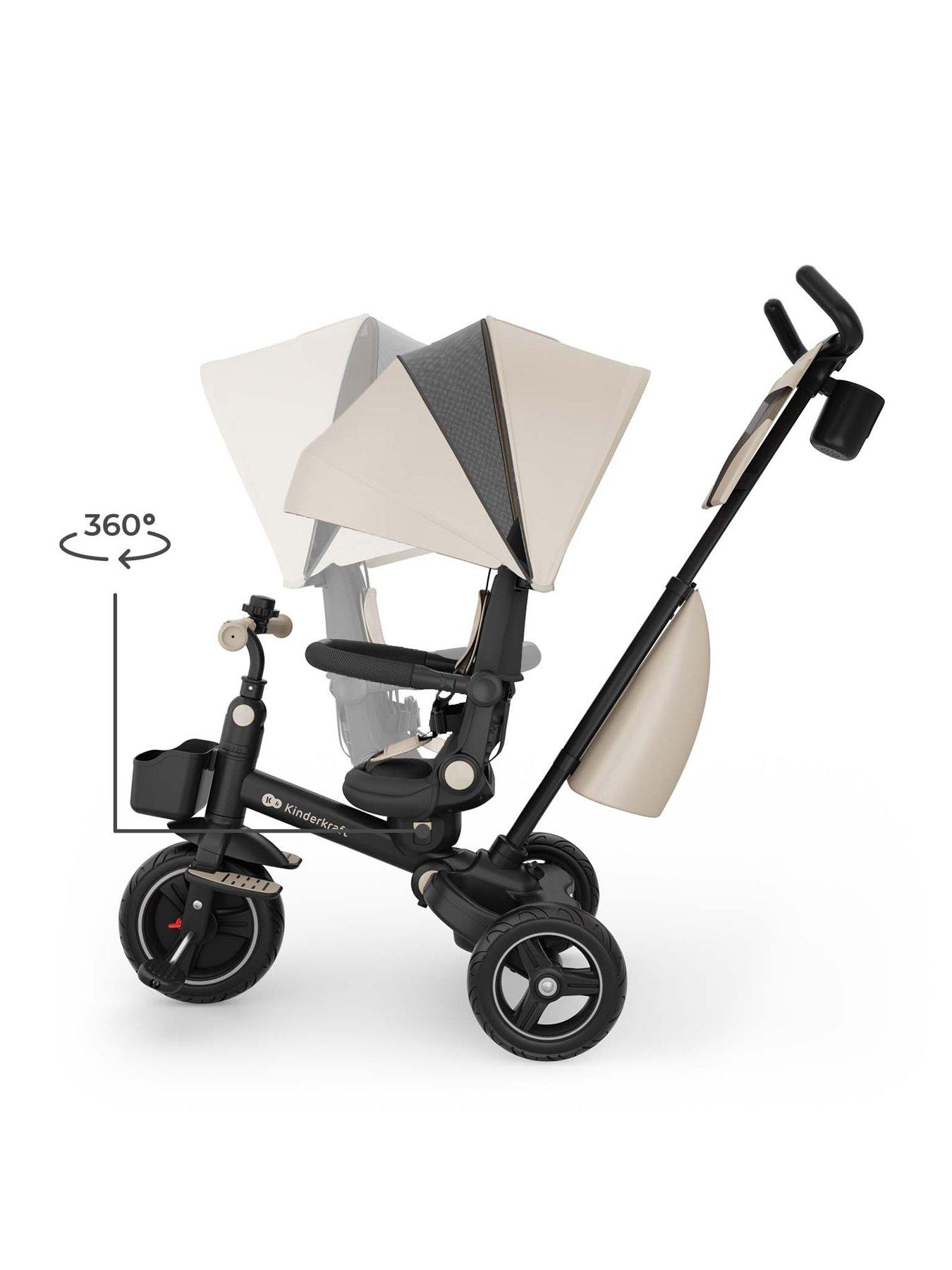  image of kinderkraft-spinstep-2-plus-tricycle-beige