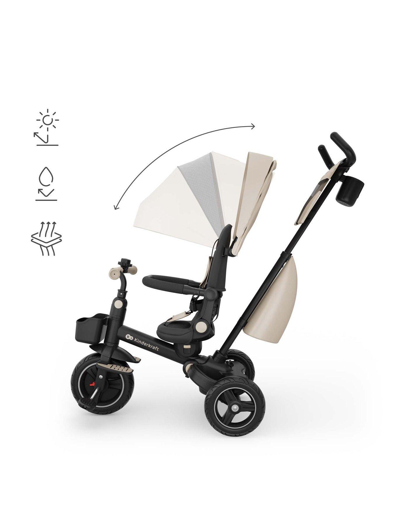  image of kinderkraft-spinstep-2-plus-tricycle-beige