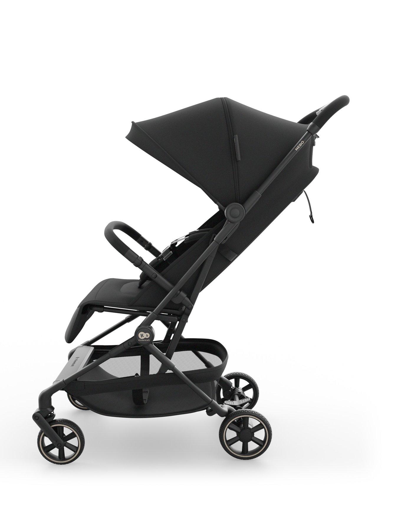 Image 3 of 8 of Kinderkraft Nebo cabin approved Pushchair - Black